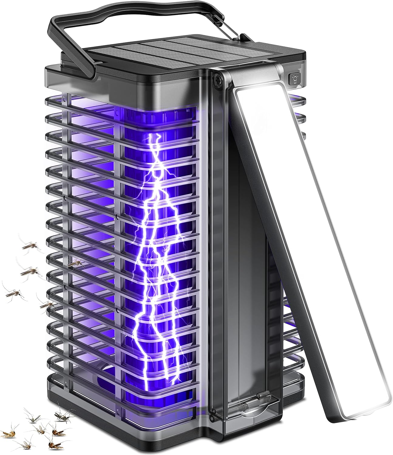 Solar Bug Zapper Outdoor Indoor Mosquito Zapper wi...