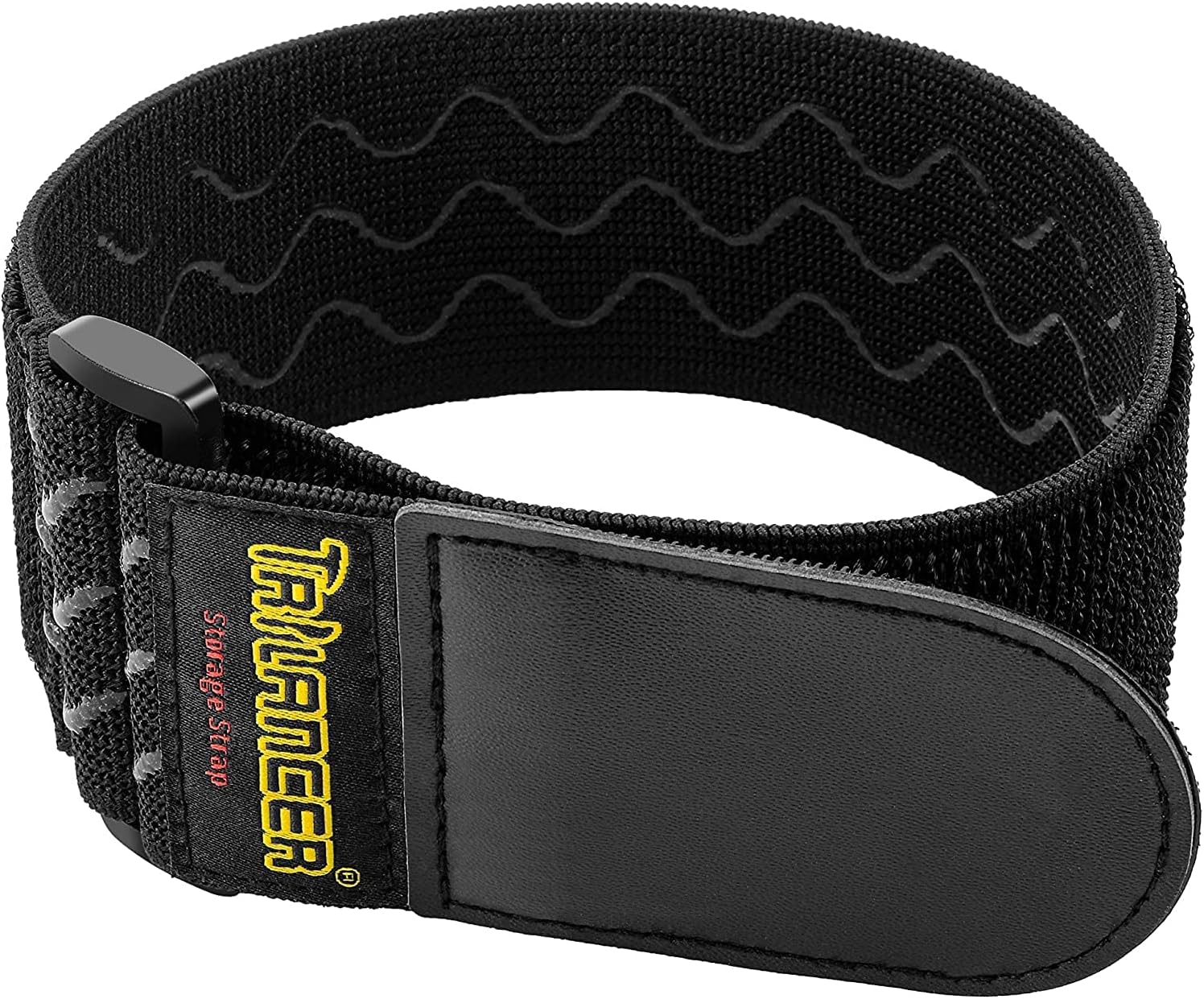 Trilancer Elastic Cinch Straps with Anti-Slip Strips, 2" x 18"(4 Pack) Hook and...