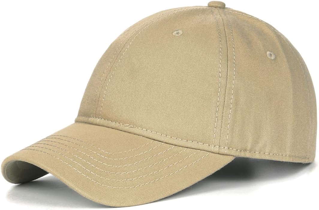 Zylioo Oversize XXL 100% Cotton Baseball Cap,Large Baseball Hat for Big Heads 23...