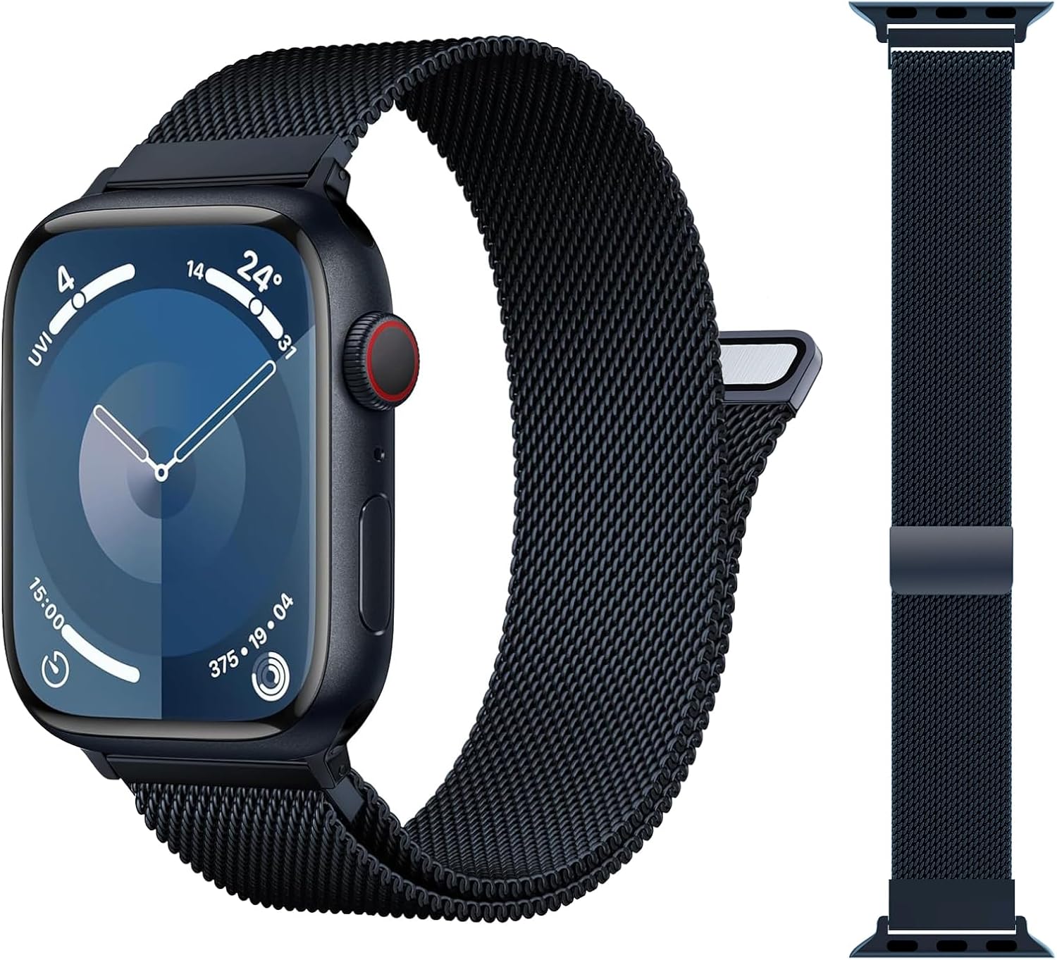 ORRLBB Patented Strap Compatible with Apple Watch Straps Series 9 8 7 6 5 4 3 SE...