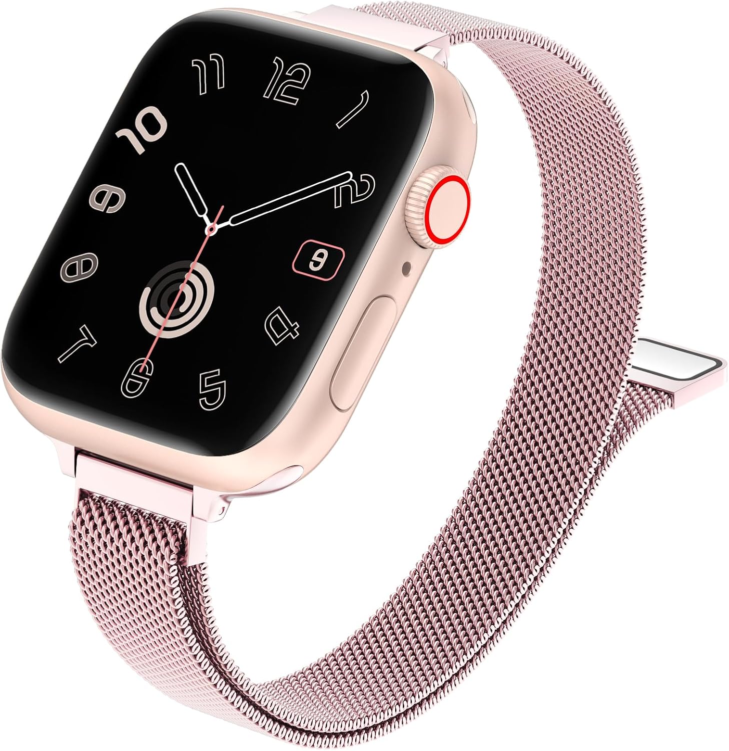 MARGE PLUS Slim Milanese Loop Compatible with Apple Watch Band for women 40mm 41...