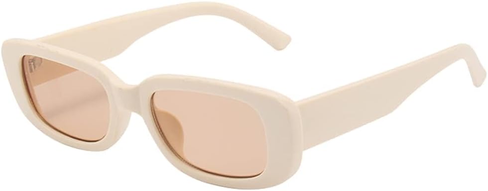 Dollger Rectangle Sunglasses for Women Men Trendy Retro Fashion Sunglasses UV 40...