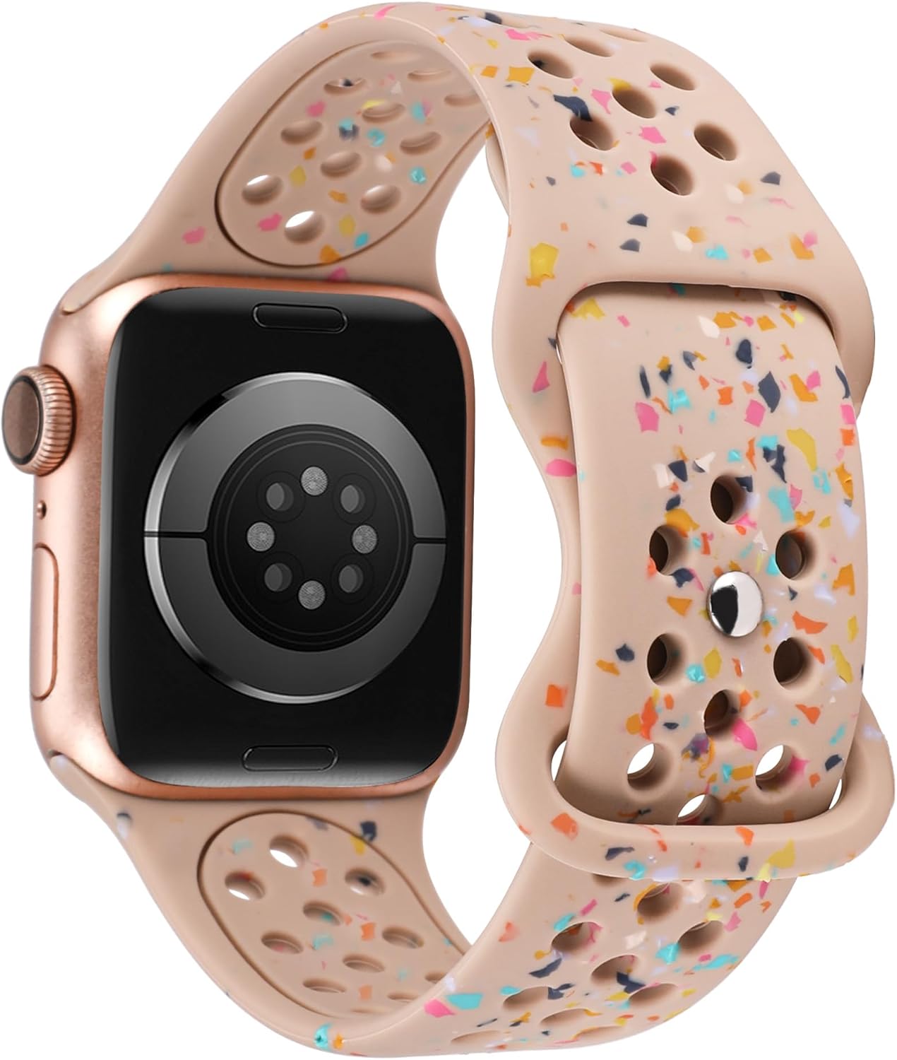 W-RARA Sport Band Compatible with Apple Watch Band 38mm 40mm 41mm 42mm 44mm 45mm...
