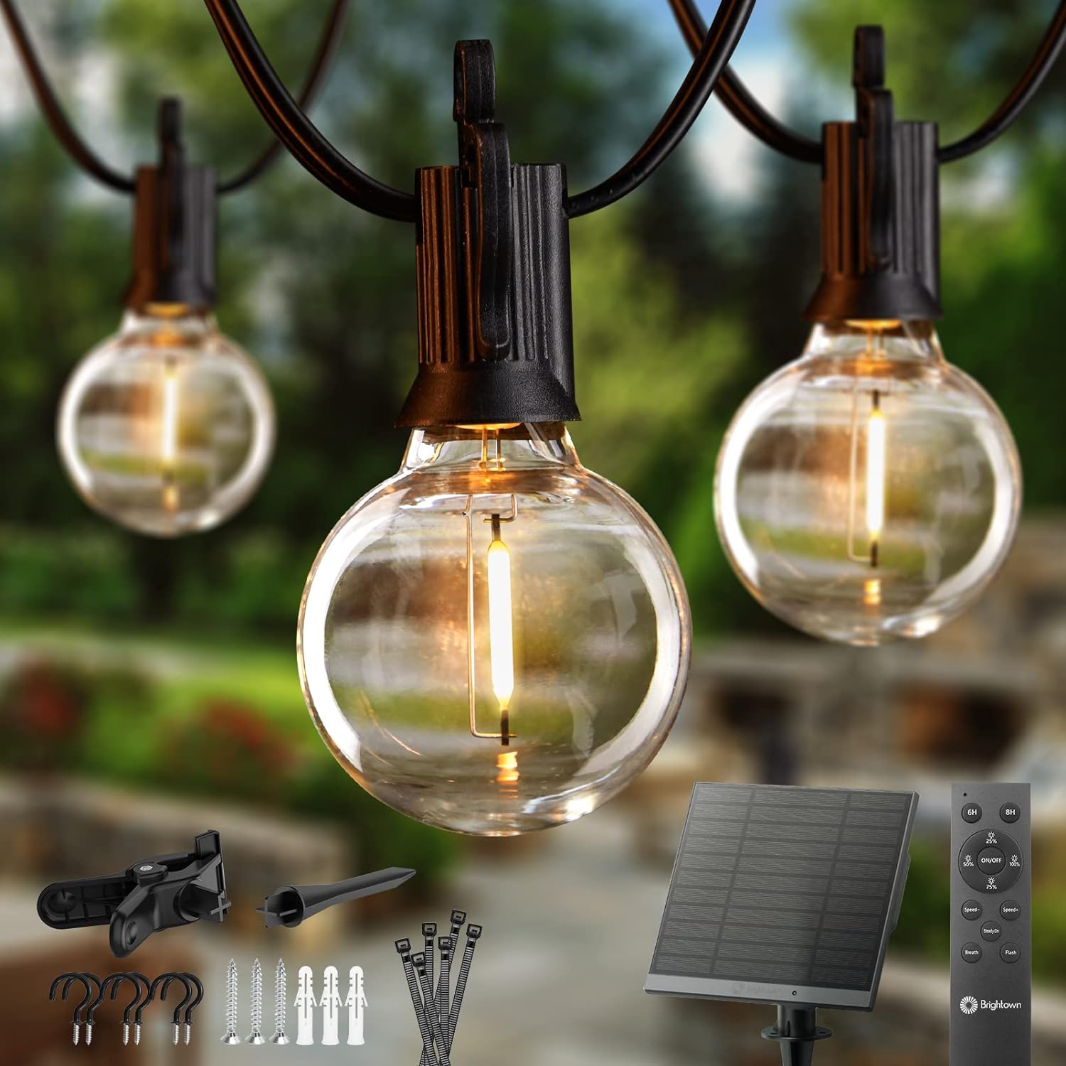 116FT Solar Lights Outdoor Waterproof with Remote,...