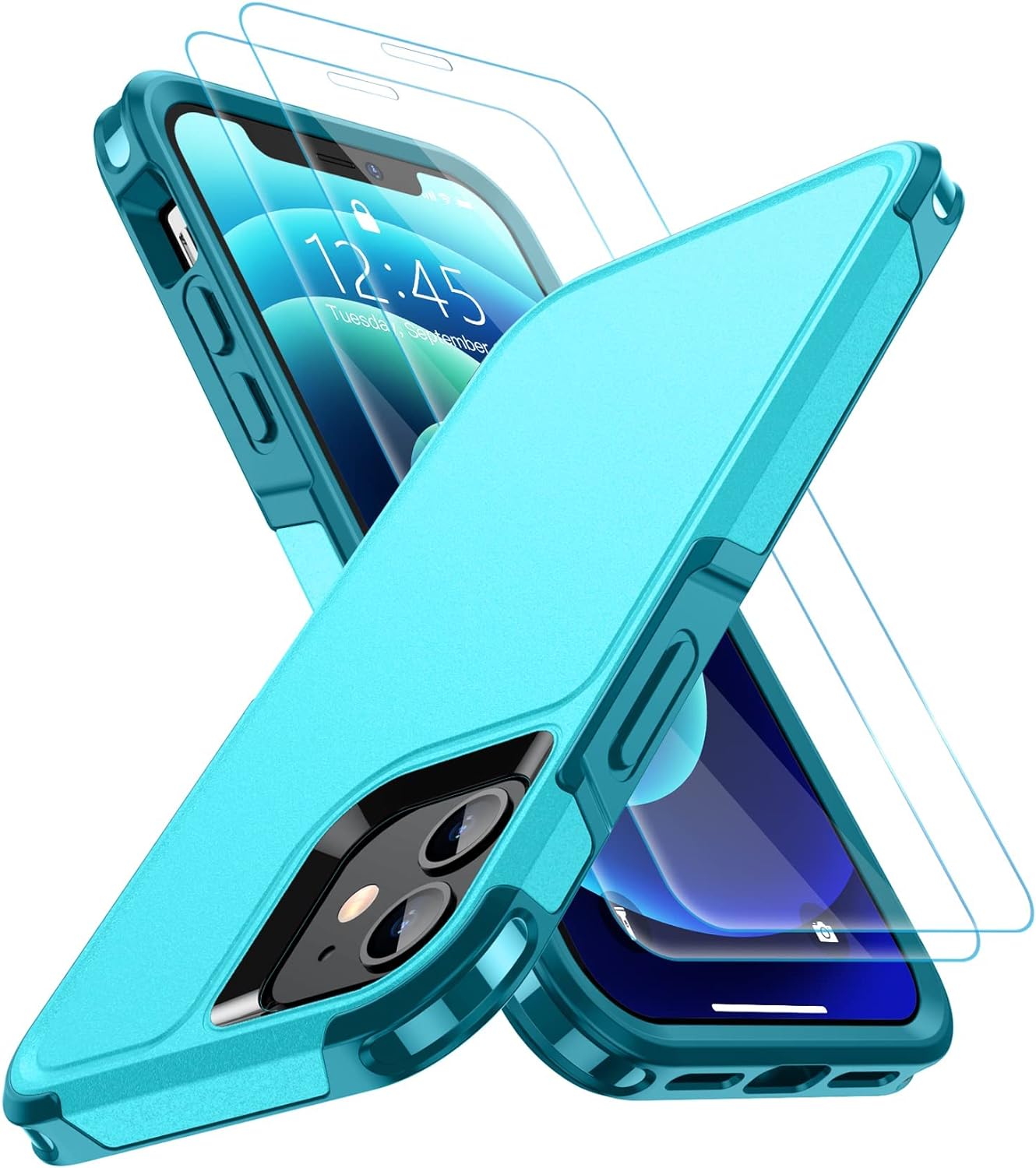 SPIDERCASE Designed for iPhone 12 Case/iPhone 12 Pro Case, [10 FT Military Grade...