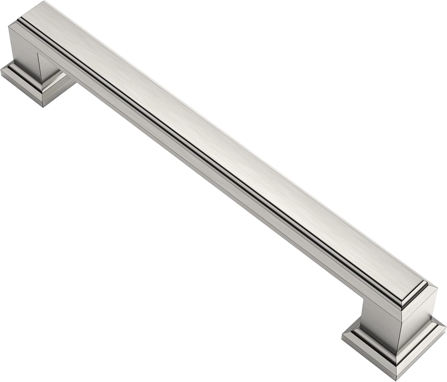 Alzassbg 10 Pack Brushed Satin Nickel Cabinet Pulls, 5 Inch(128mm) Hole Centers...