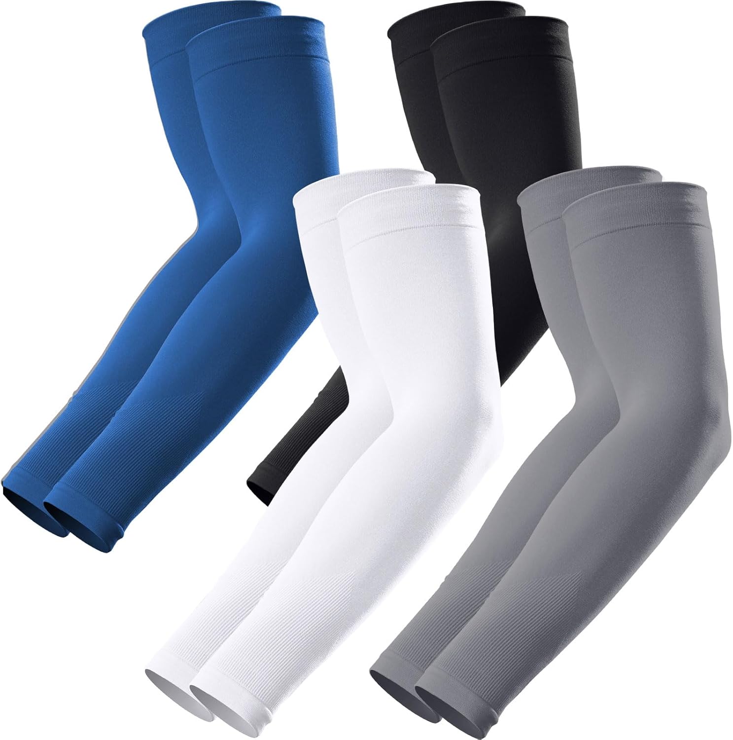 GOUNOD Arm Sleeves for Men Women,Compression Sleeves to Cover Arms for Men Worki...