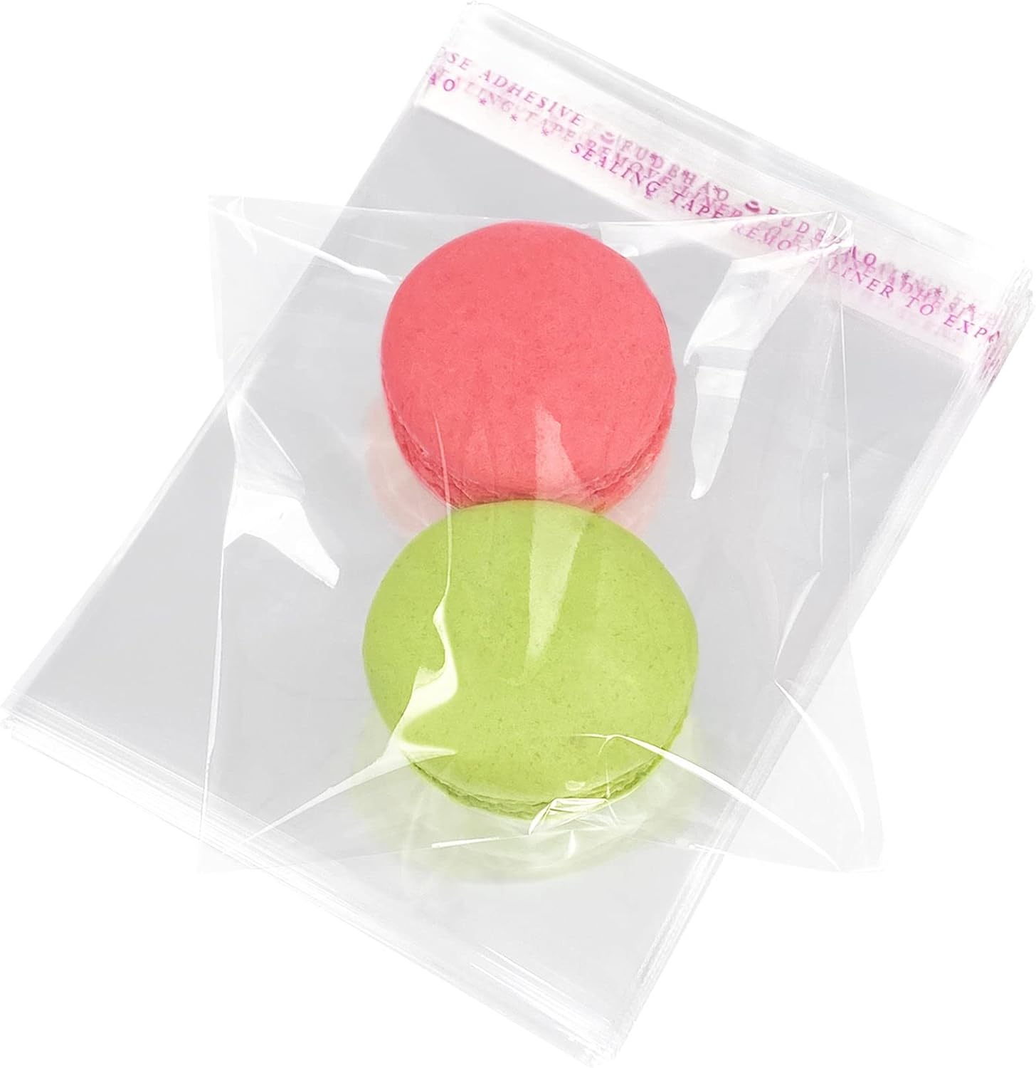 Morepack Self Sealing Cellophane Bags Self Adhesive,3x3 Inches Clear Resealable...