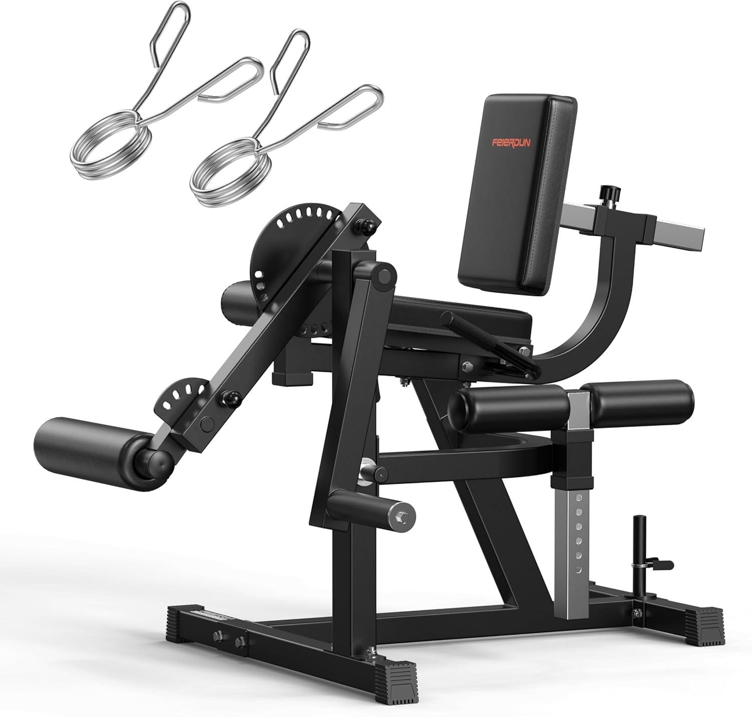FEIERDUN 3-in-1 Adjustable Leg Extension and Curl...
