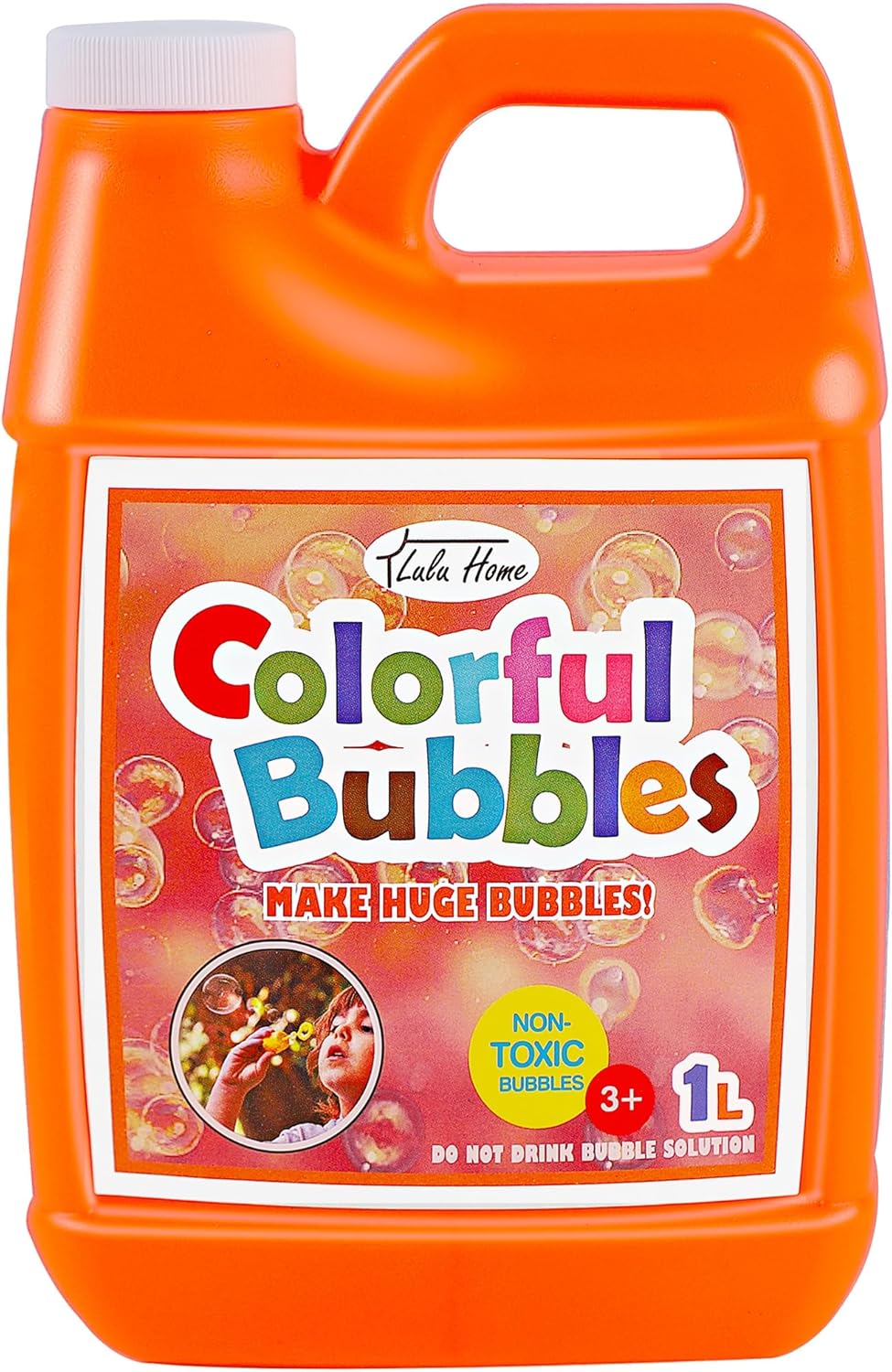 Lulu Home Bubble Concentrated Solution, 1 L/ 33.8 OZ Bubble Refill Solution for...