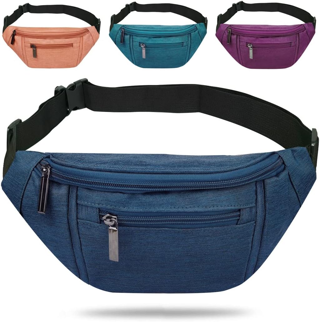 Fanny Pack for Men Women,Crossbody Waist Bag Pack,Belt Bag for Travel Walking Ru...