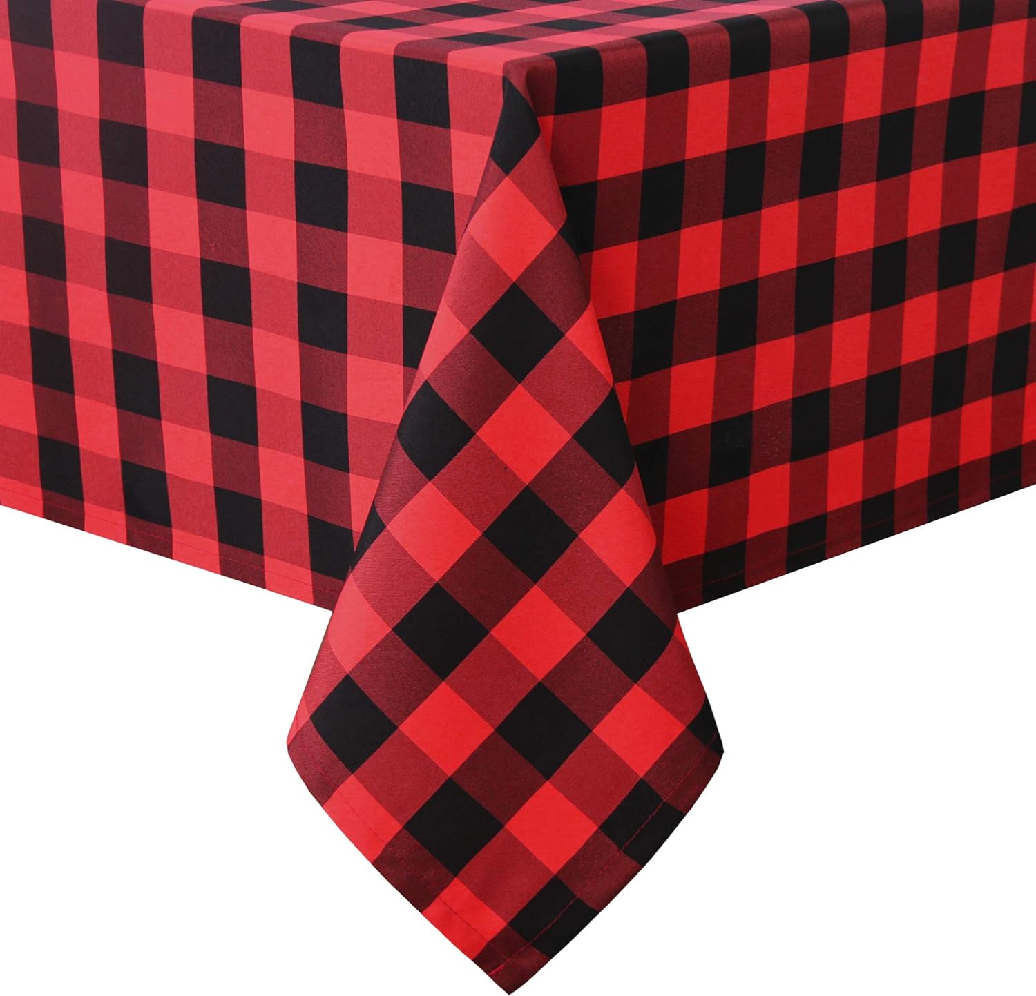 Hiasan Checkered Tablecloth Rectangle - Stain Resistant, Waterproof and Washable...