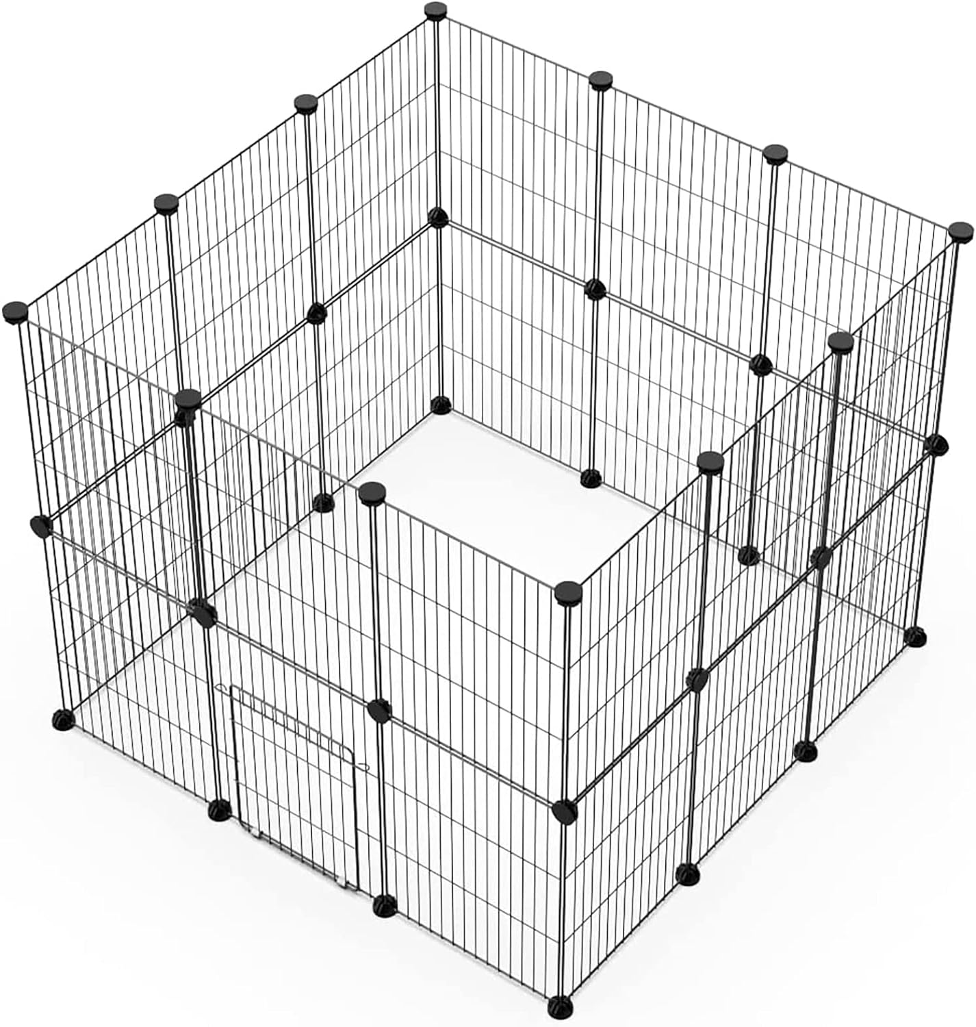 LANGXUN DIY Small Animal Pet Playpen with Door, Puppy Playpen, Rabbit, Guinea Pi...