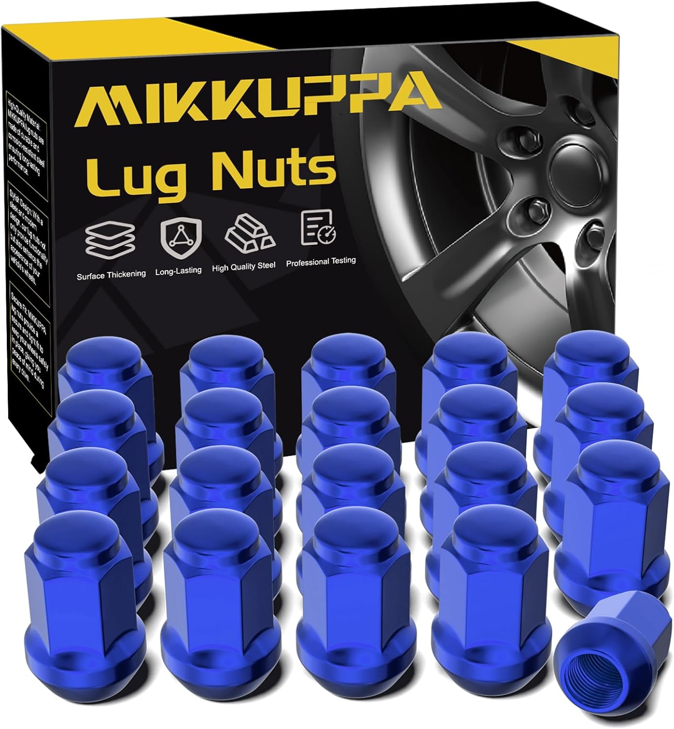 MIKKUPPA M12x1.5 Lug Nuts - Replacement for 2006-2...