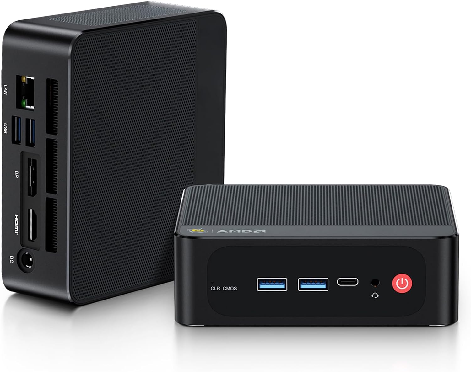 Beelink Mini PC, AMD Ryzen 7 5800H(8C/16T, Up to 4.4GHz), 16GB DDR4 RAM 1TB PCIe...
