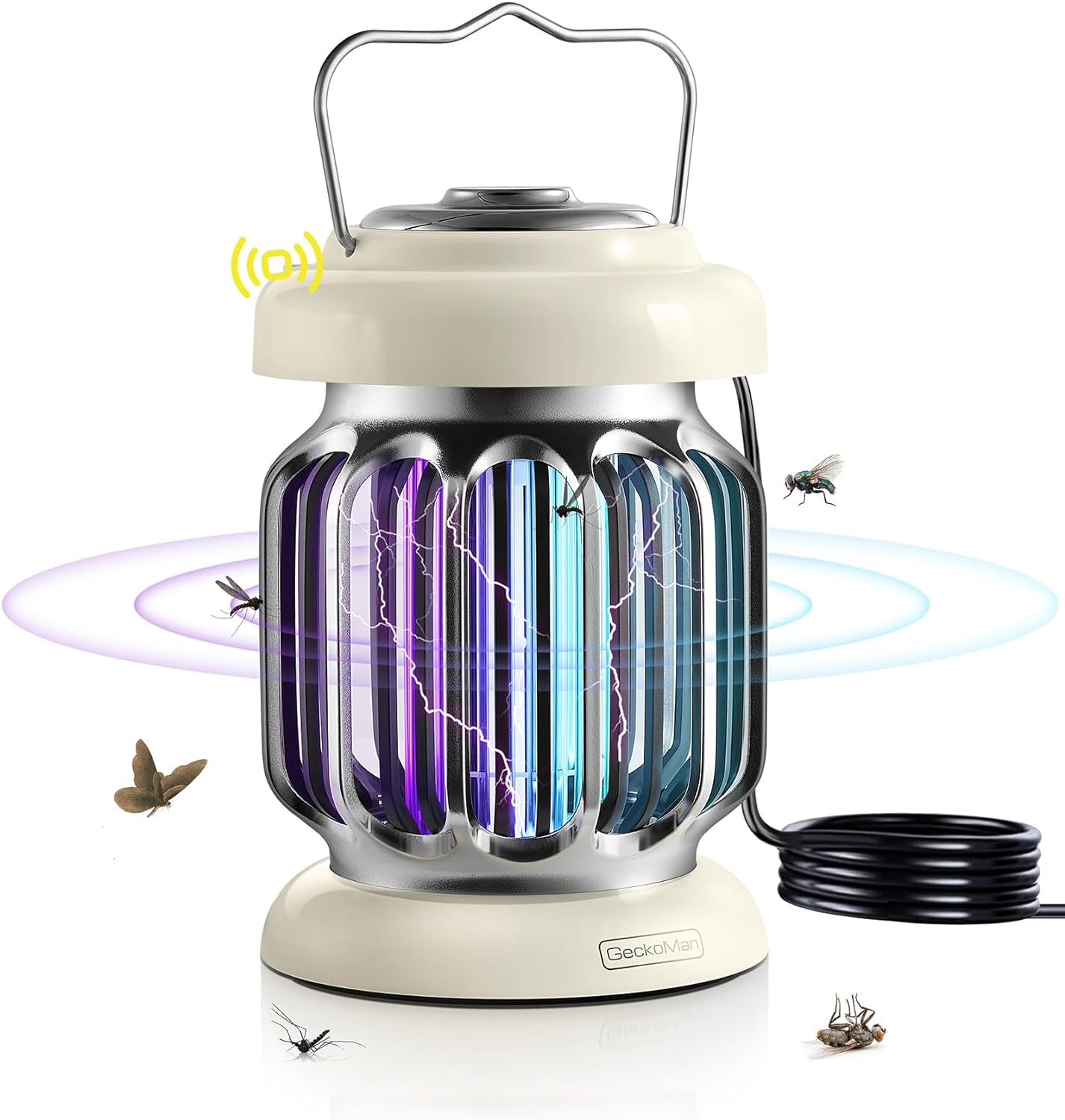 Hybrid Spectrum, Dusk-to-Dawn Bug Zapper Outdoor Bug Zapper Indoor Bug Zapper Mo...