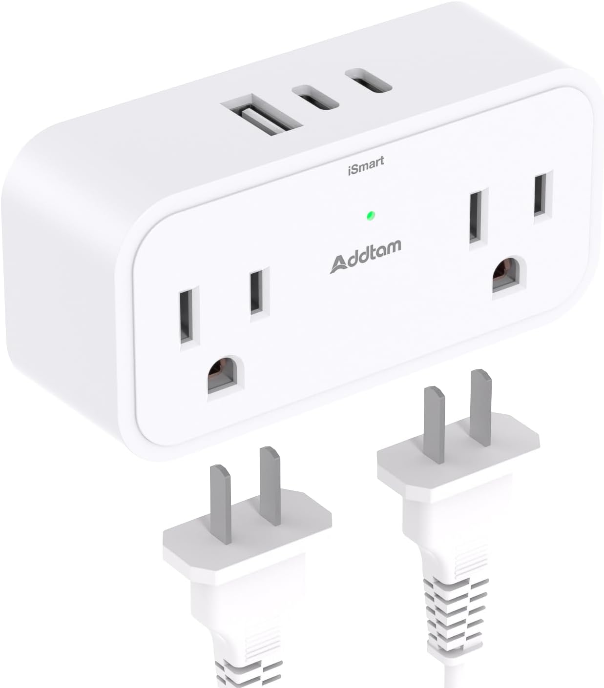Surge Protector Outlet Extender, Multi Plug Outlet Splitter with 4 Electrical Ou...