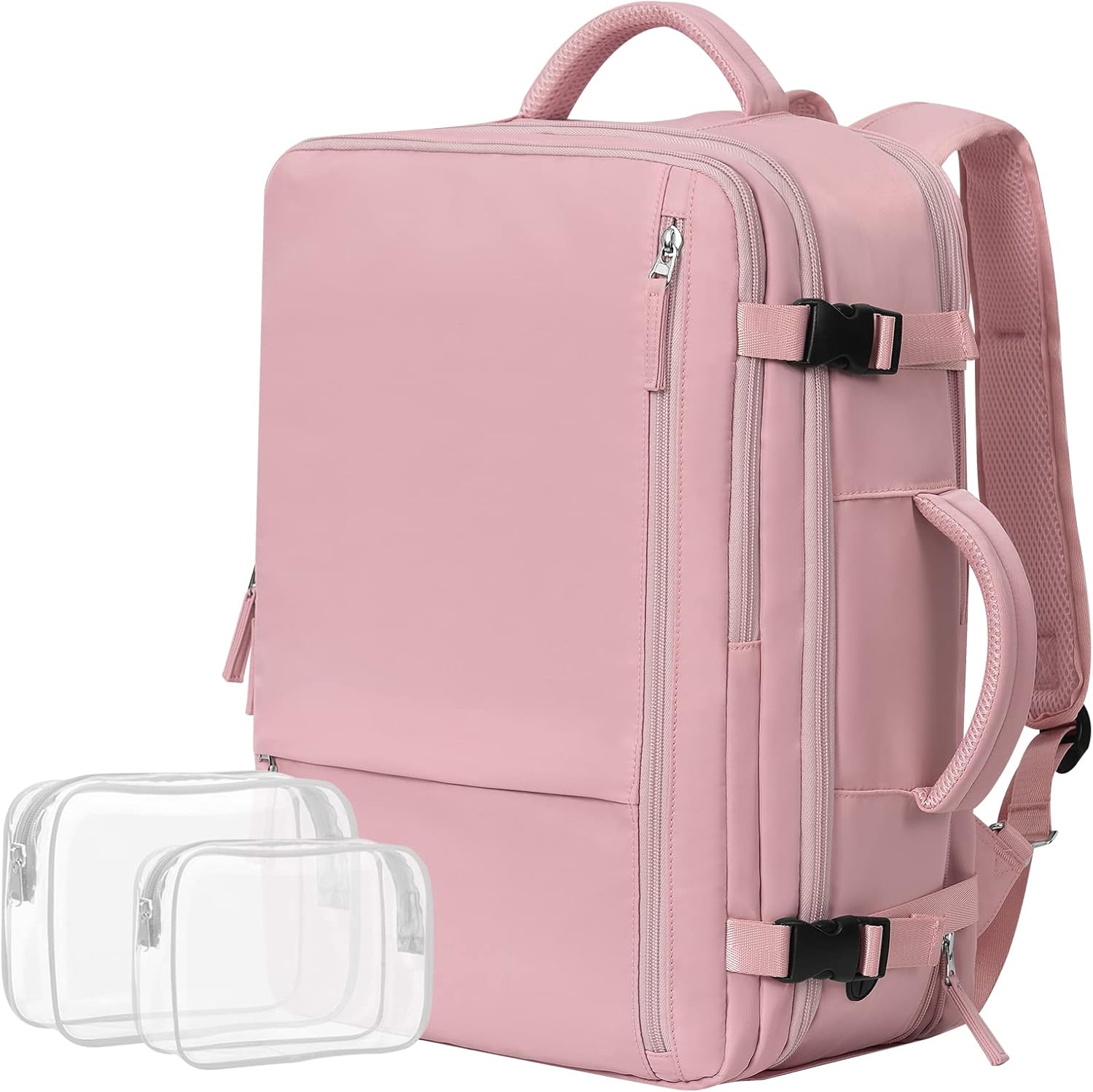 Travel Backpack For Women, Carry On Backpack Airline Approved, 17 Inch Laptop Ba...