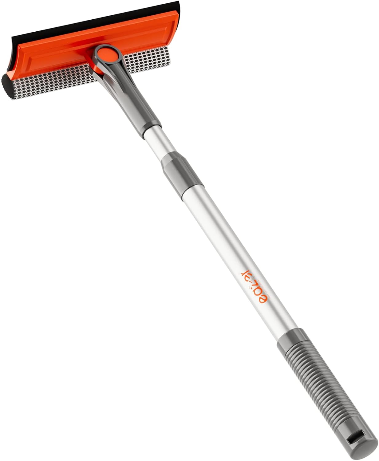 eazer Window Squeegee for Home, 2-in-1 Squeegee for Window Cleaning kit with Mul...