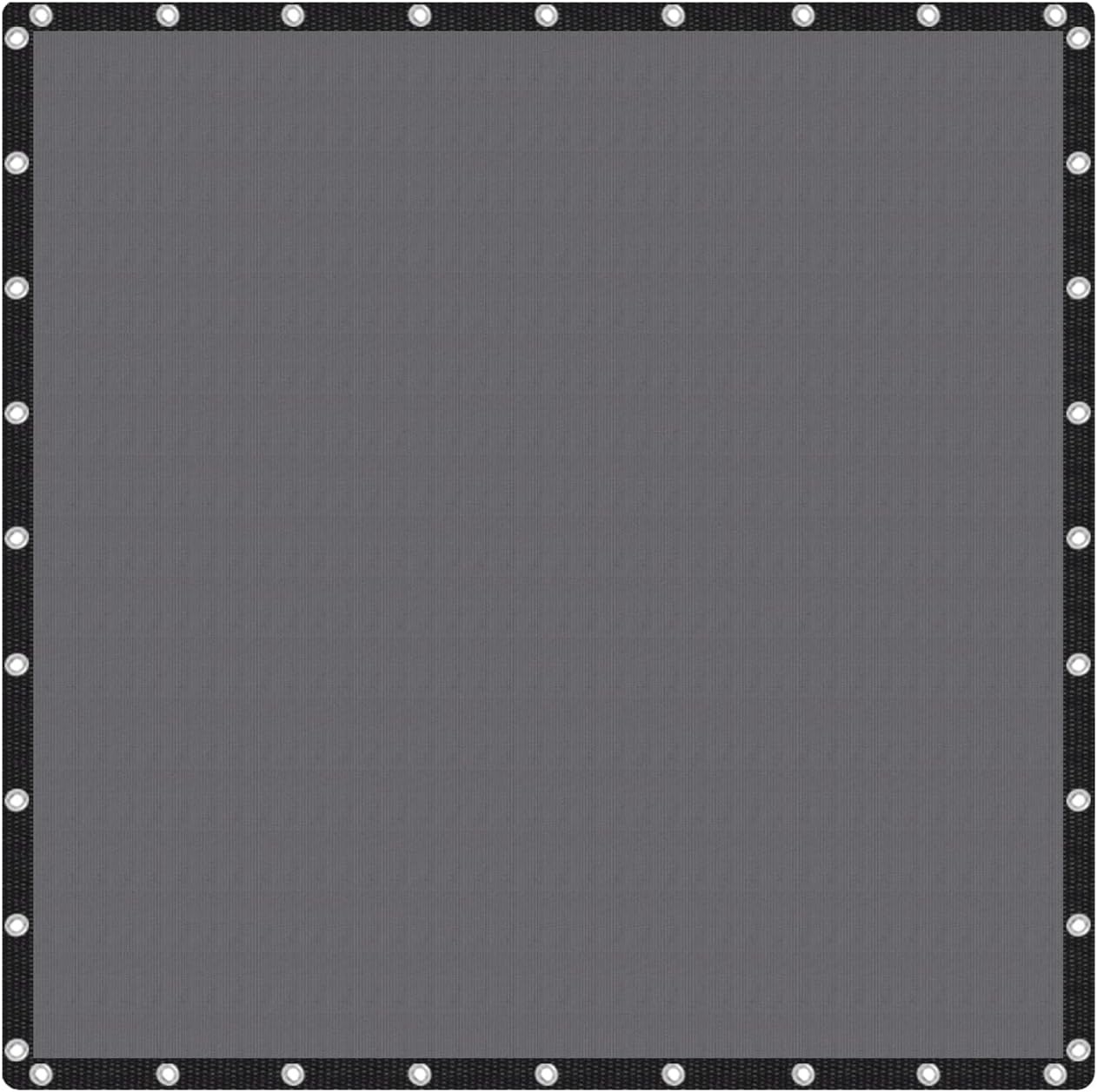 VICLLAX 90% Shade Fabric Sun Shade Cloth Privacy Screen with Reinforced Grommets...