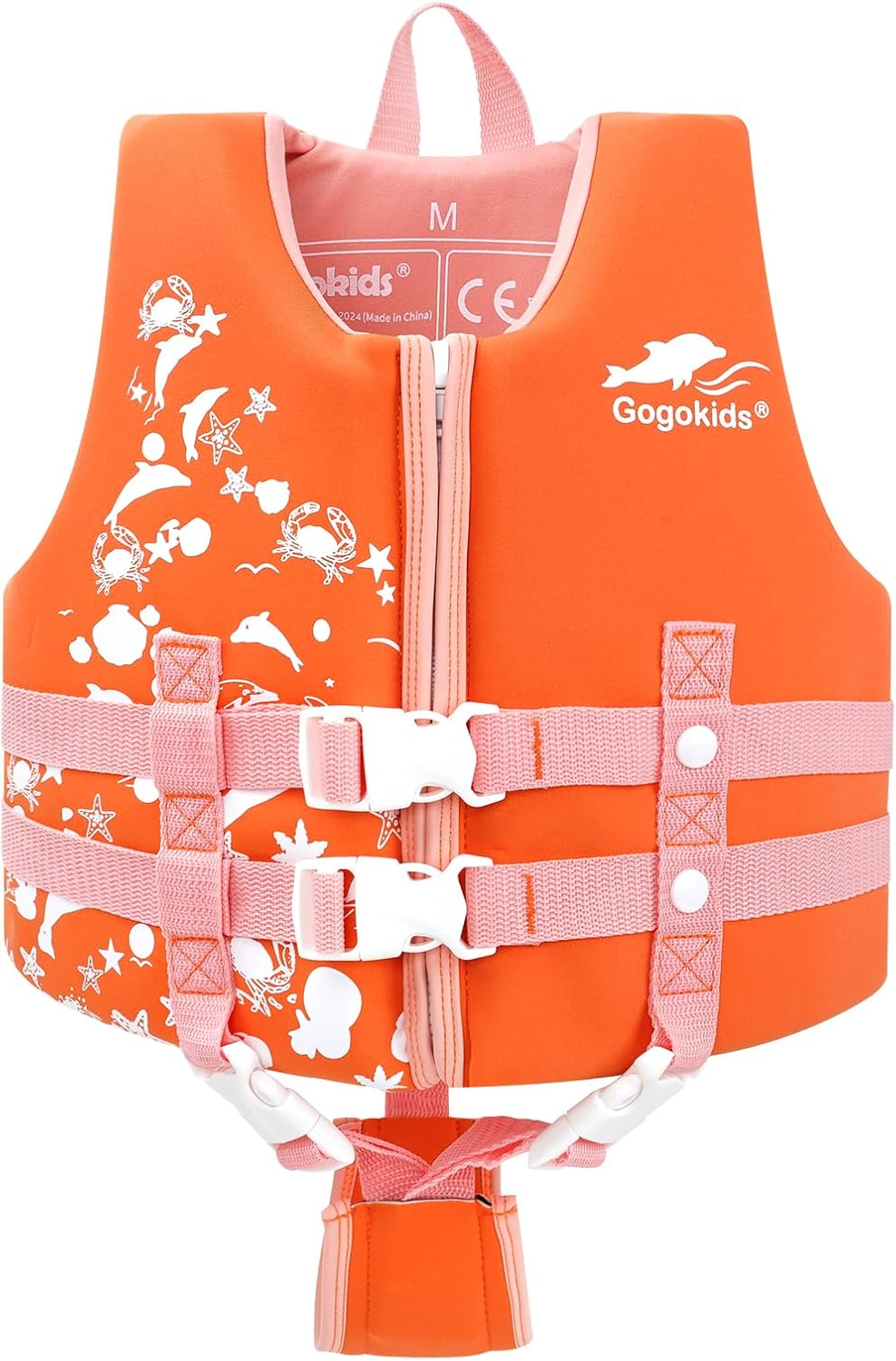 Gogokids Kids Swim Vest Float Jacket - Boys' and Girls' Floaties Swimsuit Buoyan...