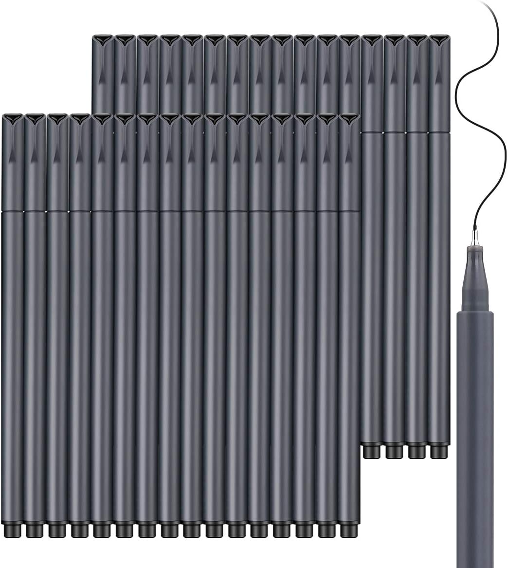 Taotree Journal Planner Pens, 24 Black Fine Point...