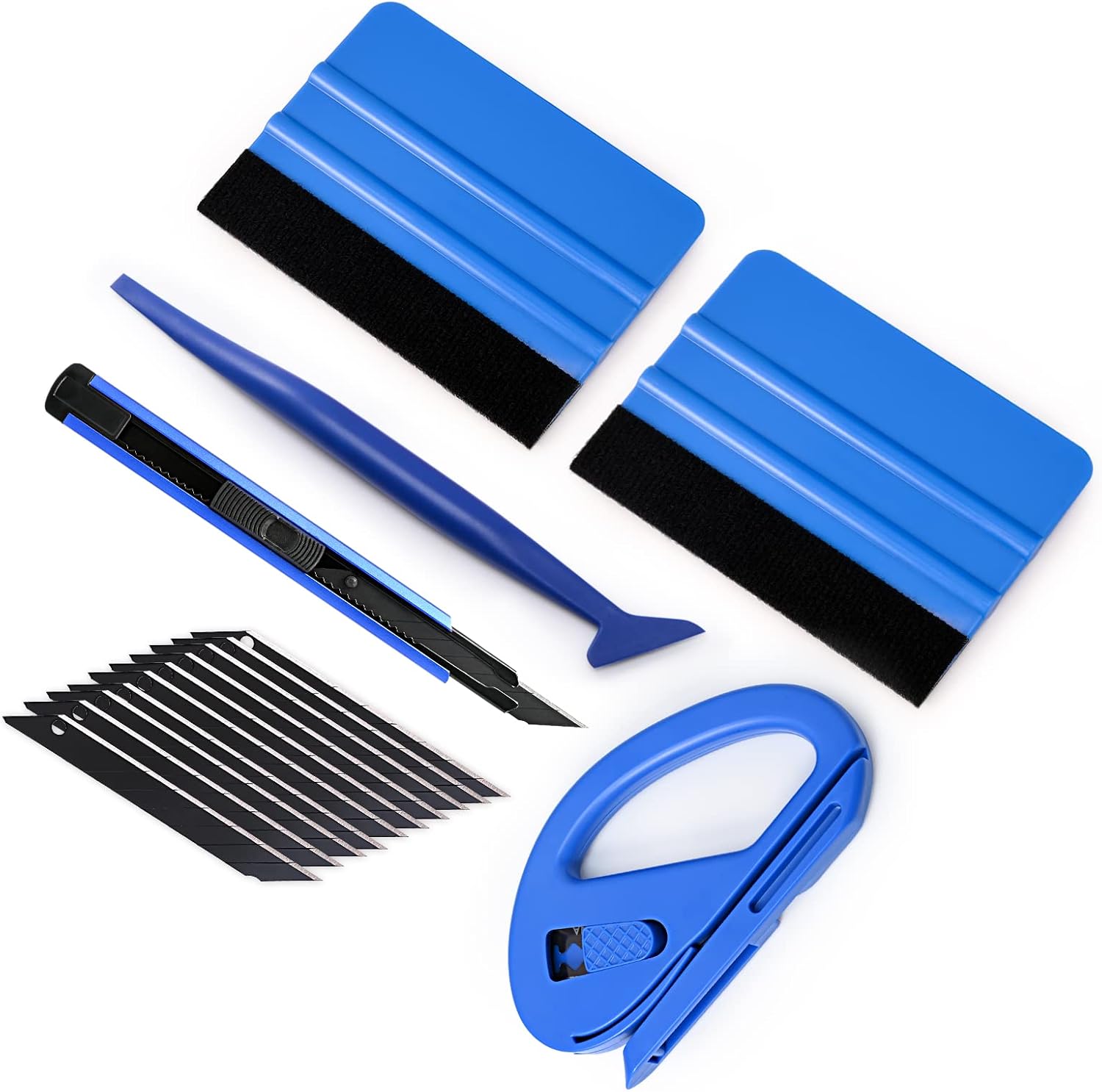 Gomake Vehicle Vinyl Wrap Window Tint Film Tool Kit Include 4 Inch Felt Squeegee...