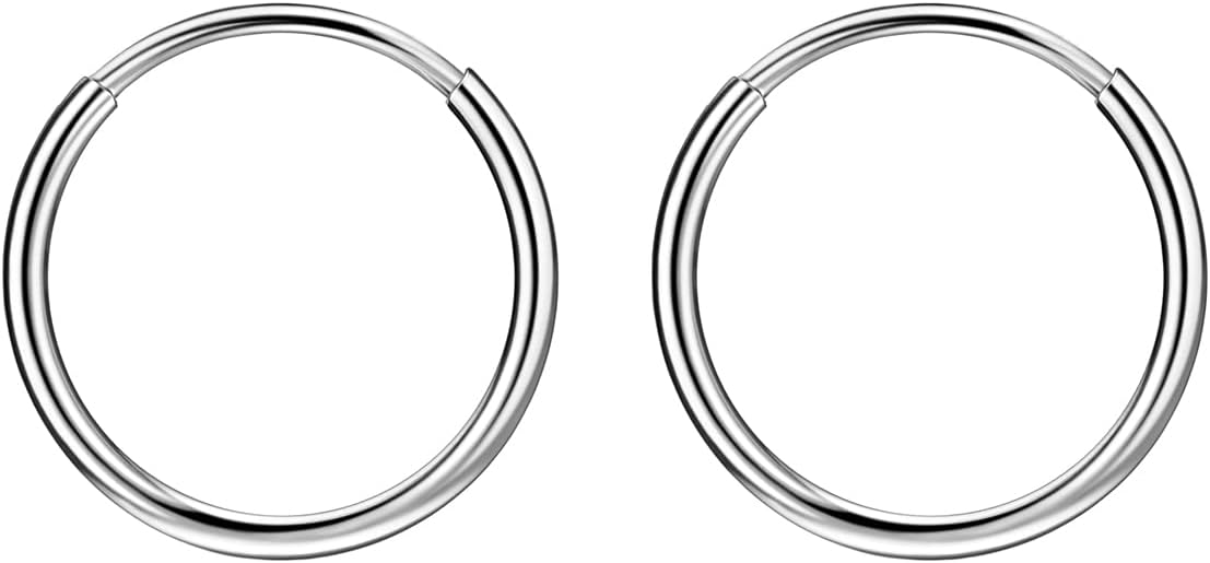 FANSING Earrings for Women Hoop Earrings Trendy Cartilage Earring Hoop Surgical...