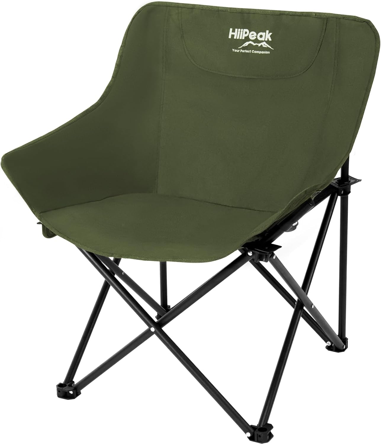 HiiPeak Folding Camping Chairs, Compact Backpacking Chair with Carrying Bag for...