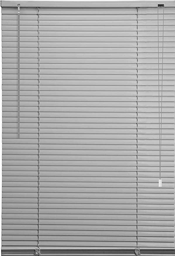 PVC Venetian blinds window 25mm thin slats easy fit Trimmable window Treatment G...