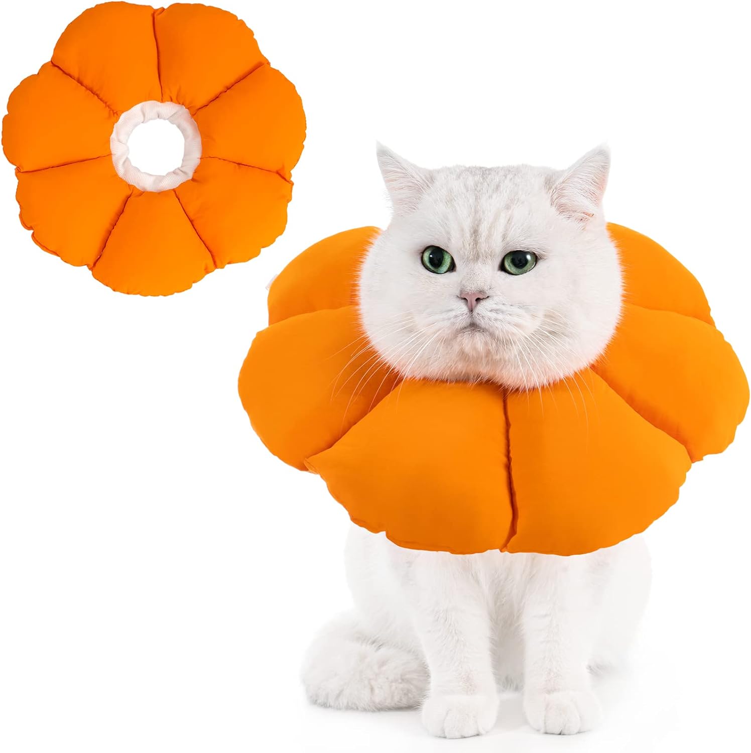 Avont Cat Cone Collar Soft, Adjustable Pet Recovery Collar for Cats Kittens Pupp...