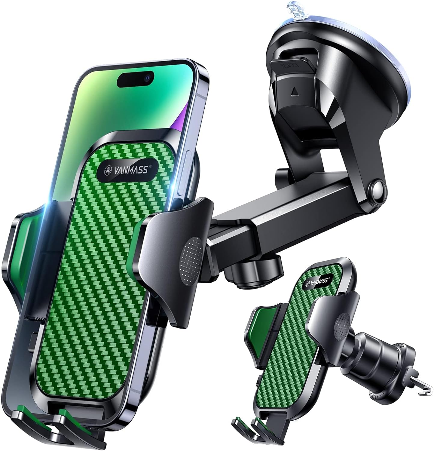 VANMASS 2024 BEST Car Phone Holder [Upgraded Sucti...