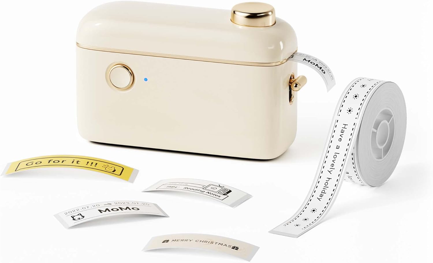 NIIMBOT Label Maker Machine with Tape, Bluetooth-wireless Thermal Label Printer...