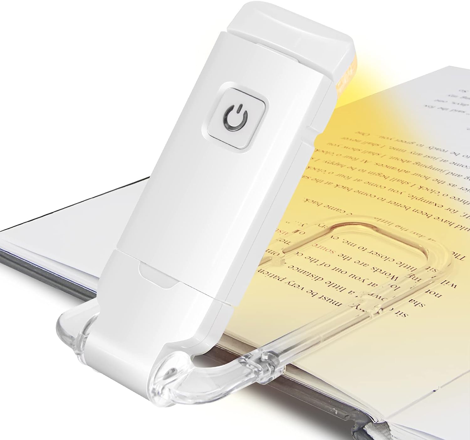 HONWELL Book Lights USB Rechargeable Reading Light for Books in Bed at Night, 3...