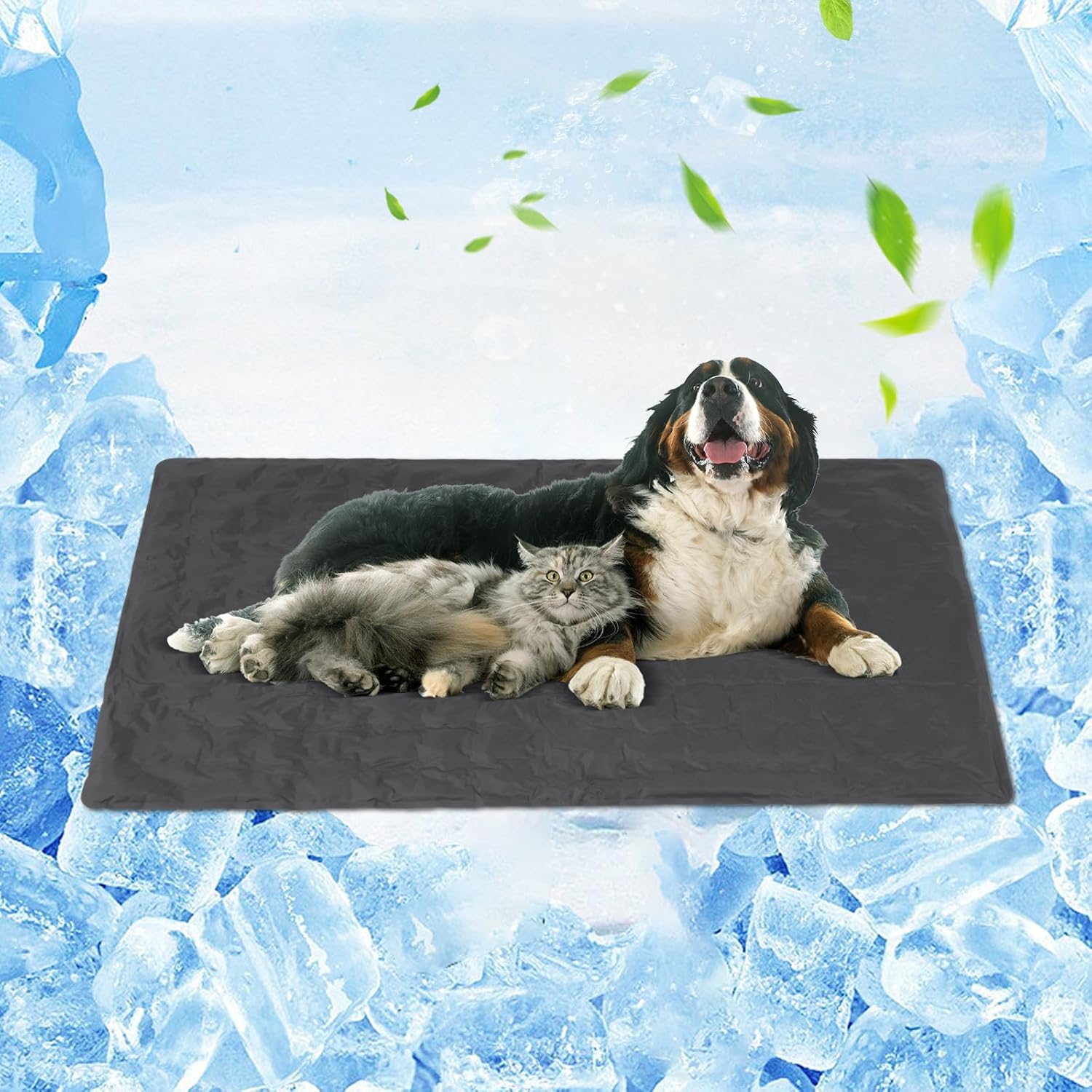Vamcheer Cooling Mat for Dogs - Durable Pet Cool Mat for Dogs and Cats, Non-Toxi...
