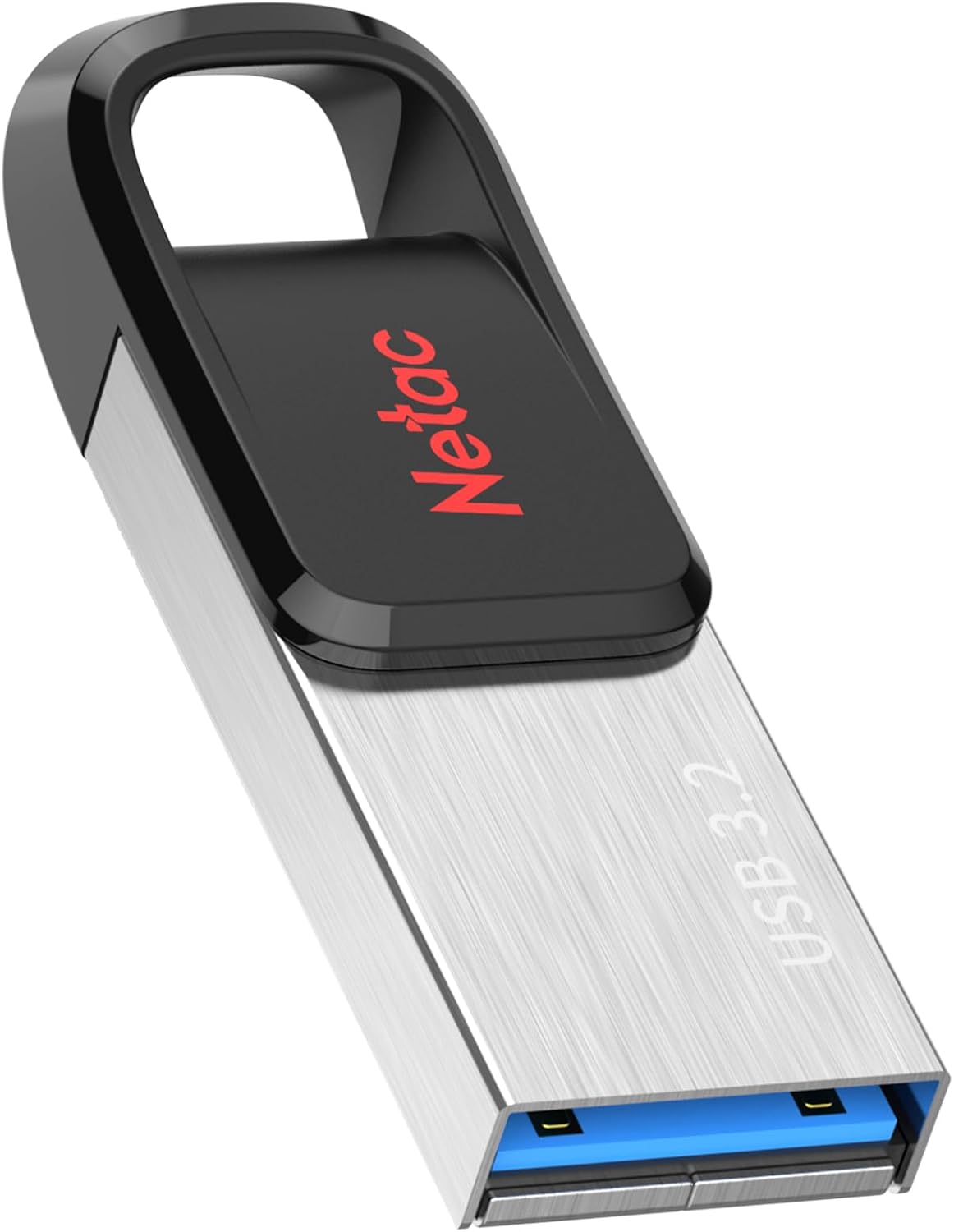Netac UM3 128GB Flash Drive USB 3.2 Interface Read speeds up to 120MB/s Metal en...