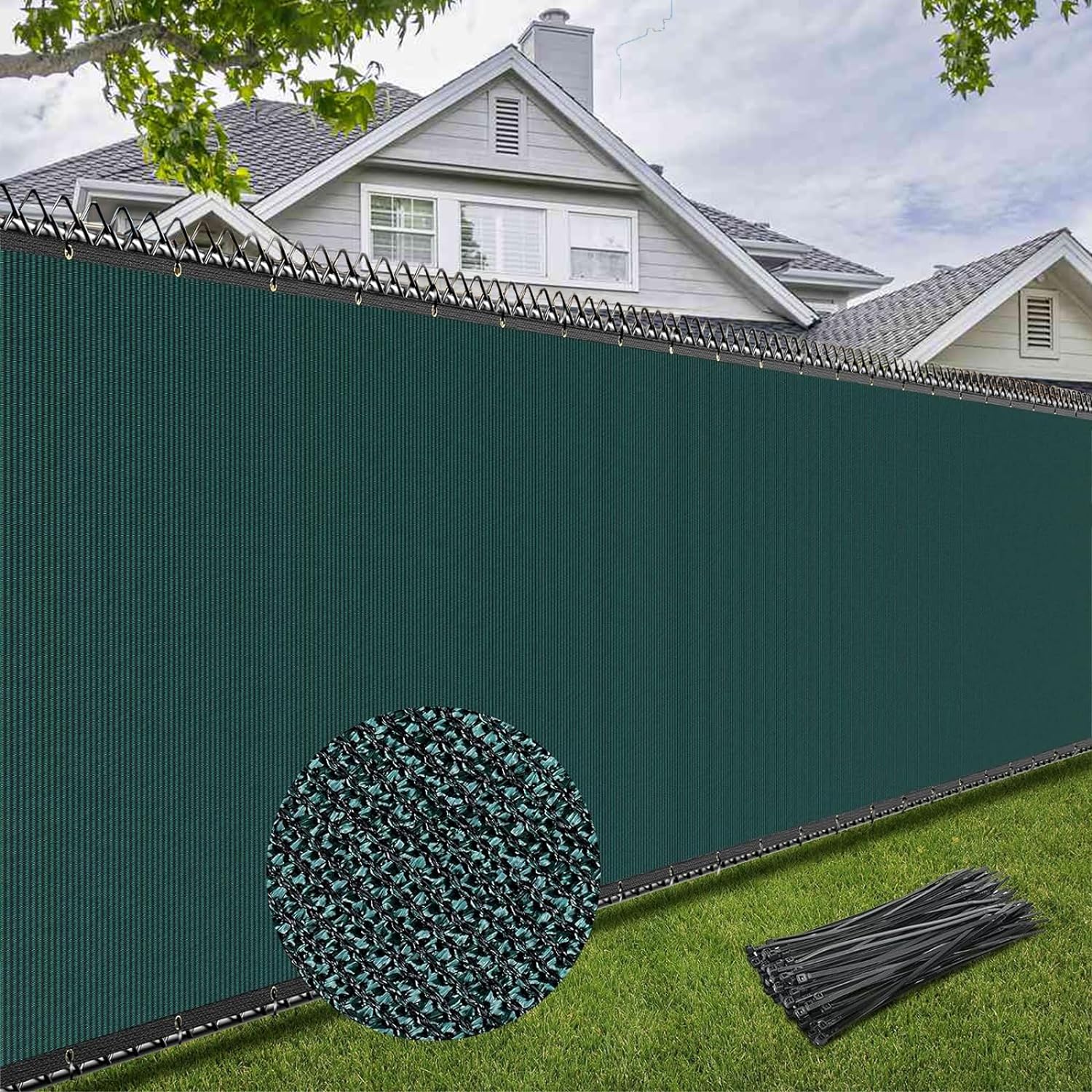 BeGrit Garden Privacy Fence Screening 10m x 2m Privacy Netting 90% HDPE Windbrea...