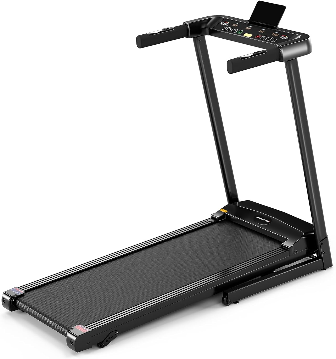 Motorised Folding Treadmill for home Office Gym Use,2.0HP Treadmill Widened Shoc...