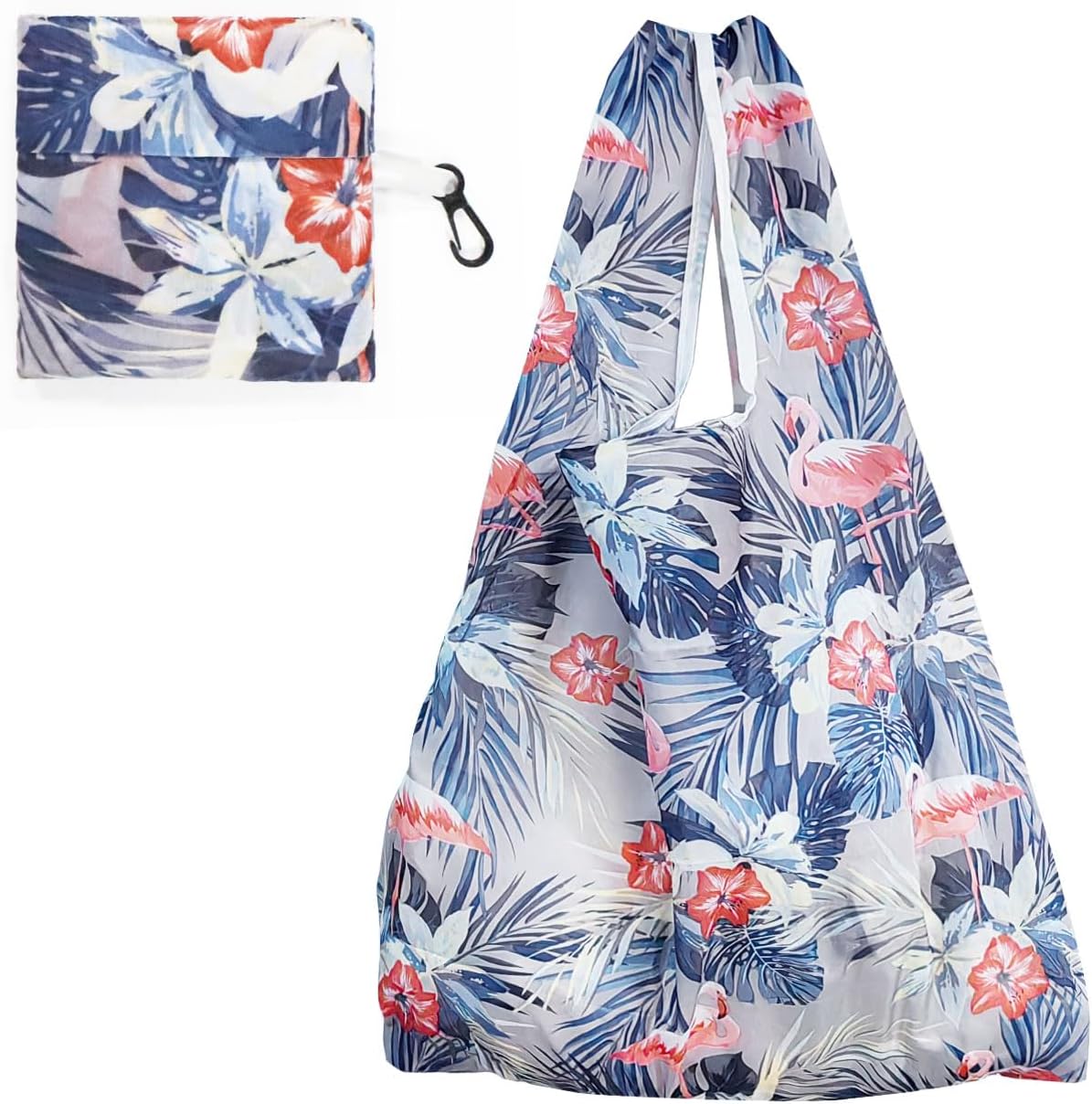 CHEERYMAGIC Reusable Shopping Bags, Foldable Shopping Bags Washable Grocery Bags...