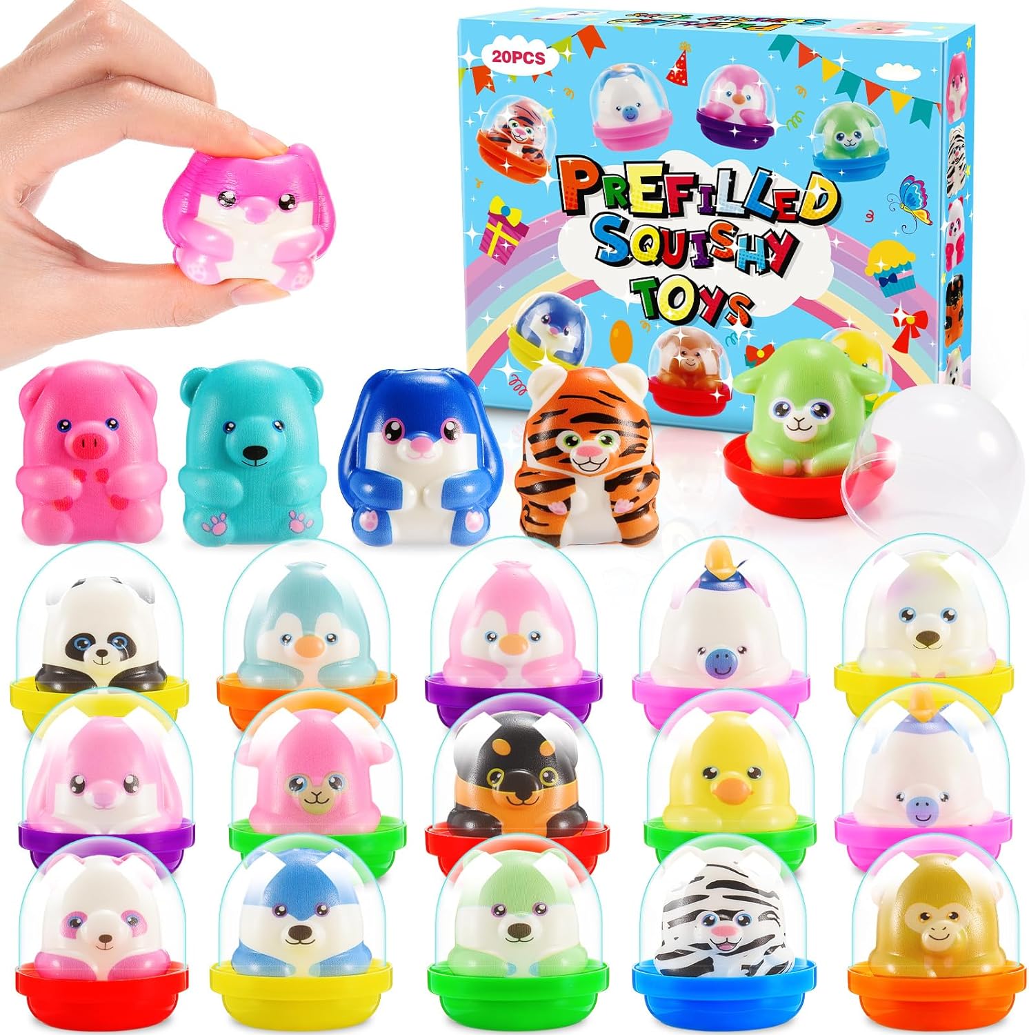 Party Bag Fillers for Kids, Girls Birthday Presents Toys for 3-9 Year Old Boys G...