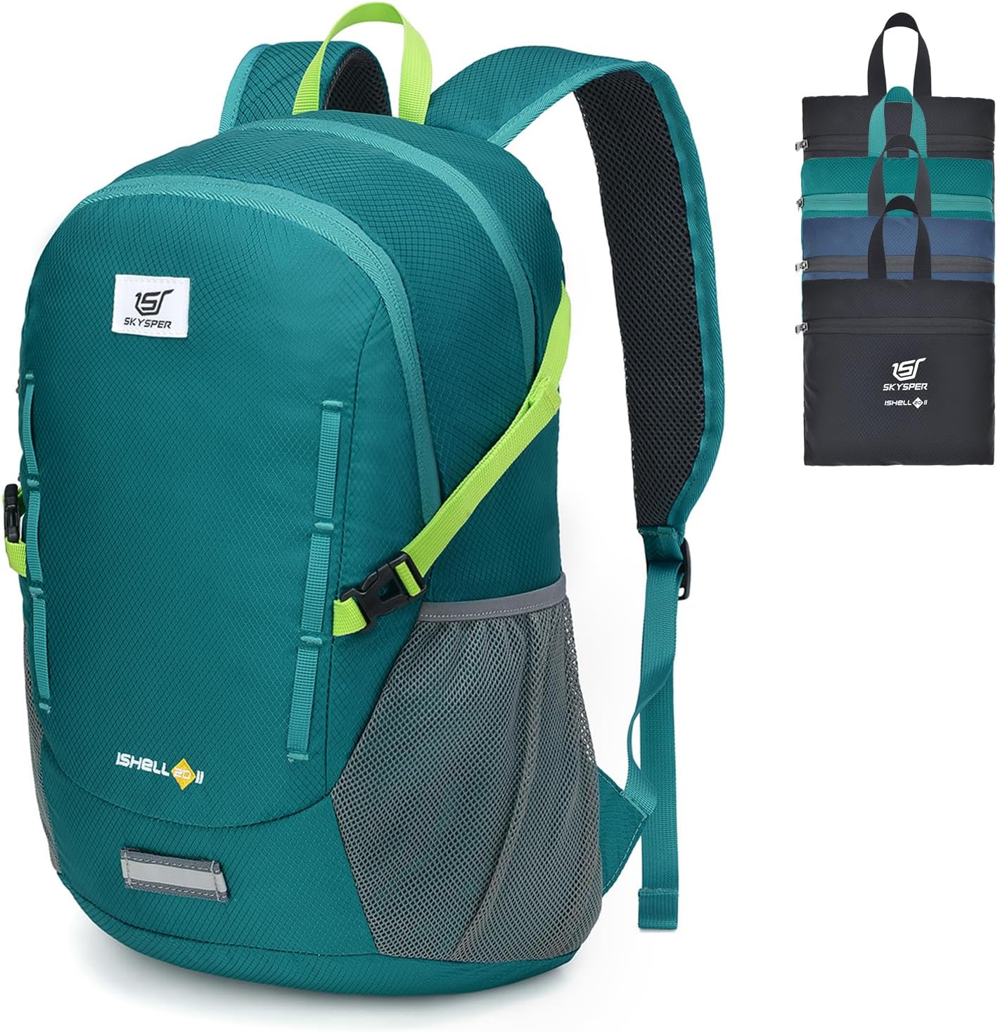 SKYSPER Lightweight Hiking Backpack - 20L Small Travel Backpack Packable Back Pa...