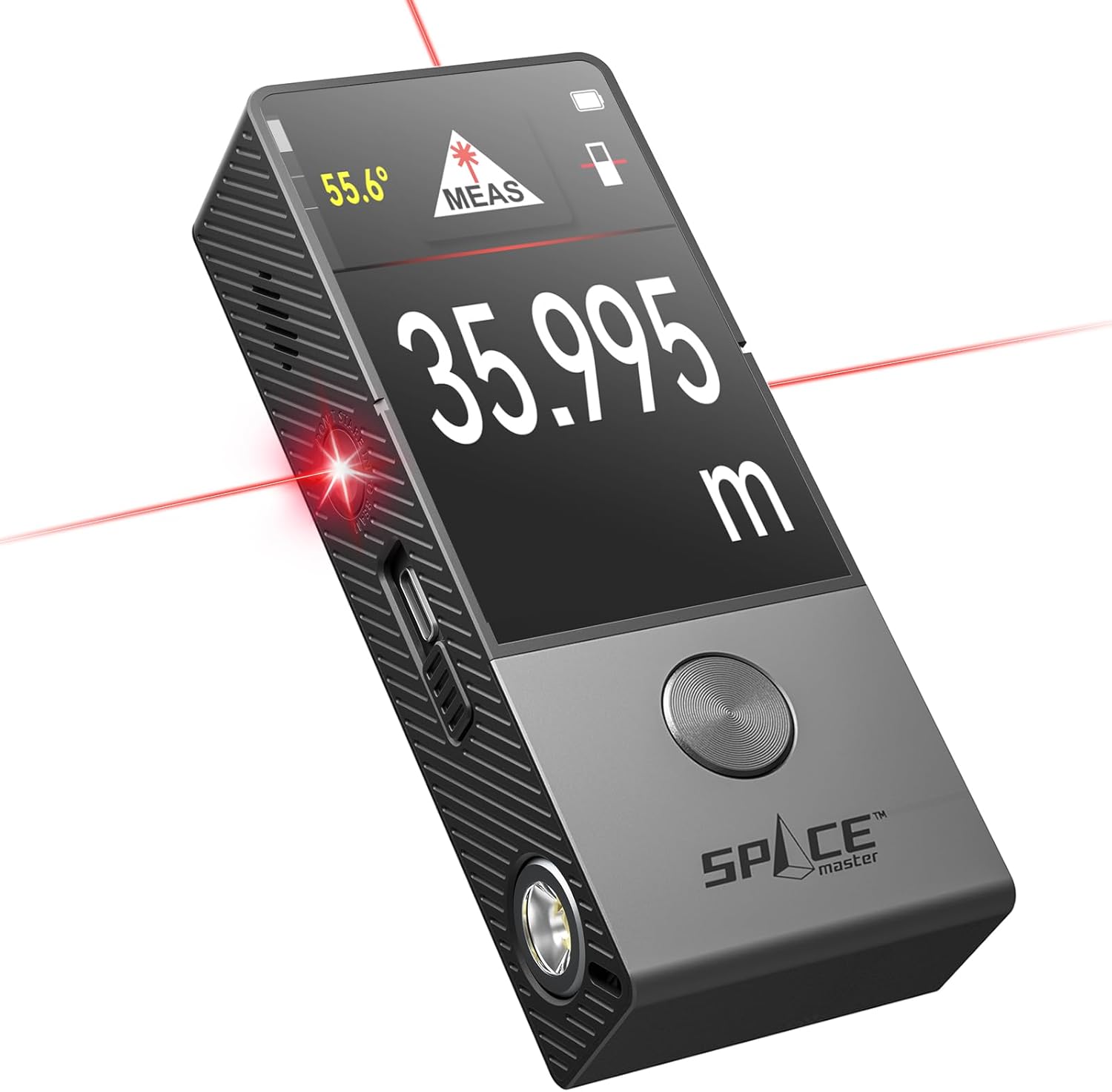 MiLESEEY D9 Pro Laser Distance Meter with Visual Aligning Indicator, 100m Laser...