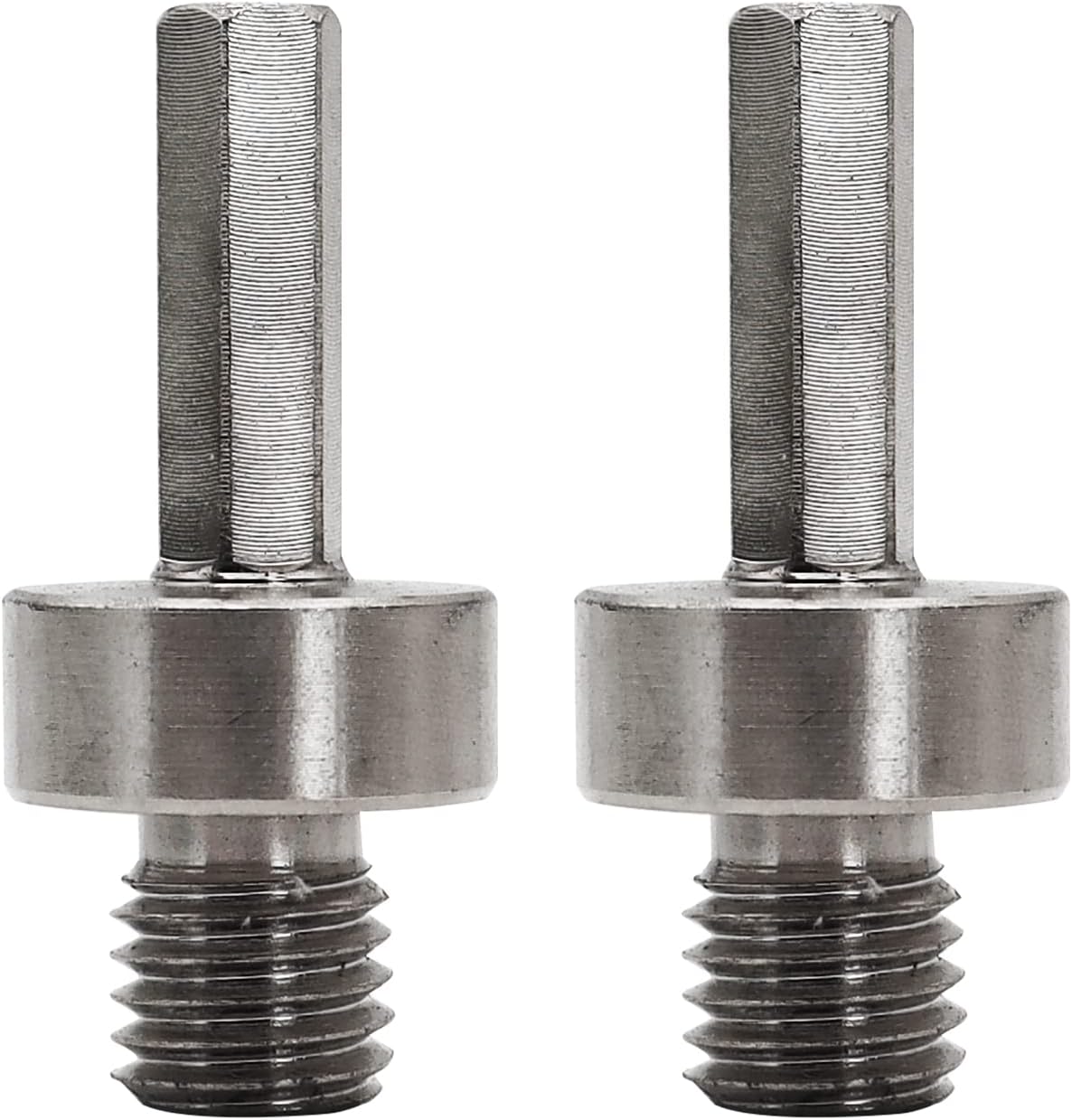 SHDIATOOL 2PK Adapters M14 Male Thread to 3/8" Hexagon Shank Connection Converte...