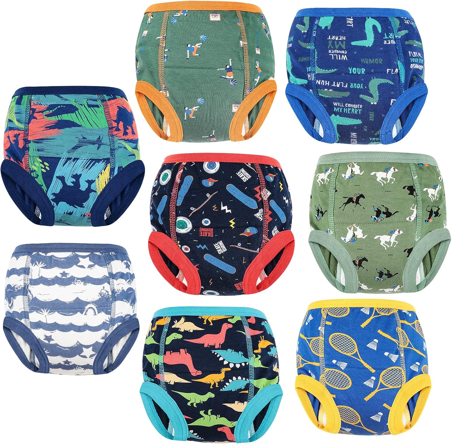 FLYISH DIRECT Potty Training Pants Boys Training Pants Toilet Training Pants Tod...