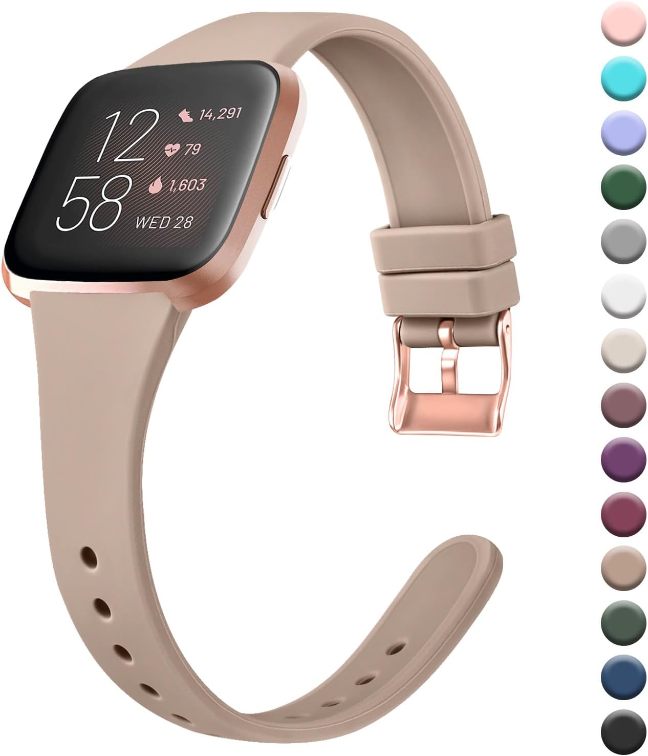 Tobfit Strap for Fitbit Versa 2 Straps for Women Men/Fitbit Versa Lite Strap, So...