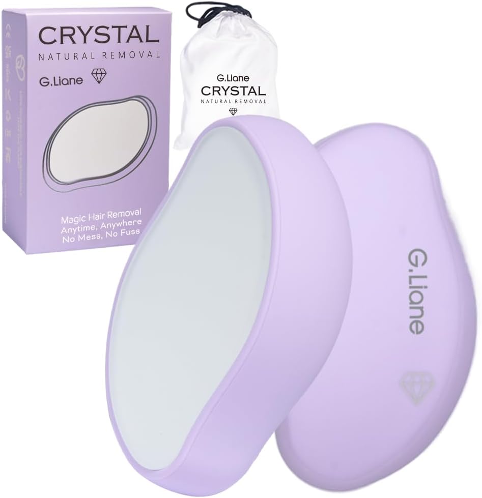 G.Liane Crystal Hair Eraser,Crystal Hair Remover and Epilator,Nano Glass Hair Re...