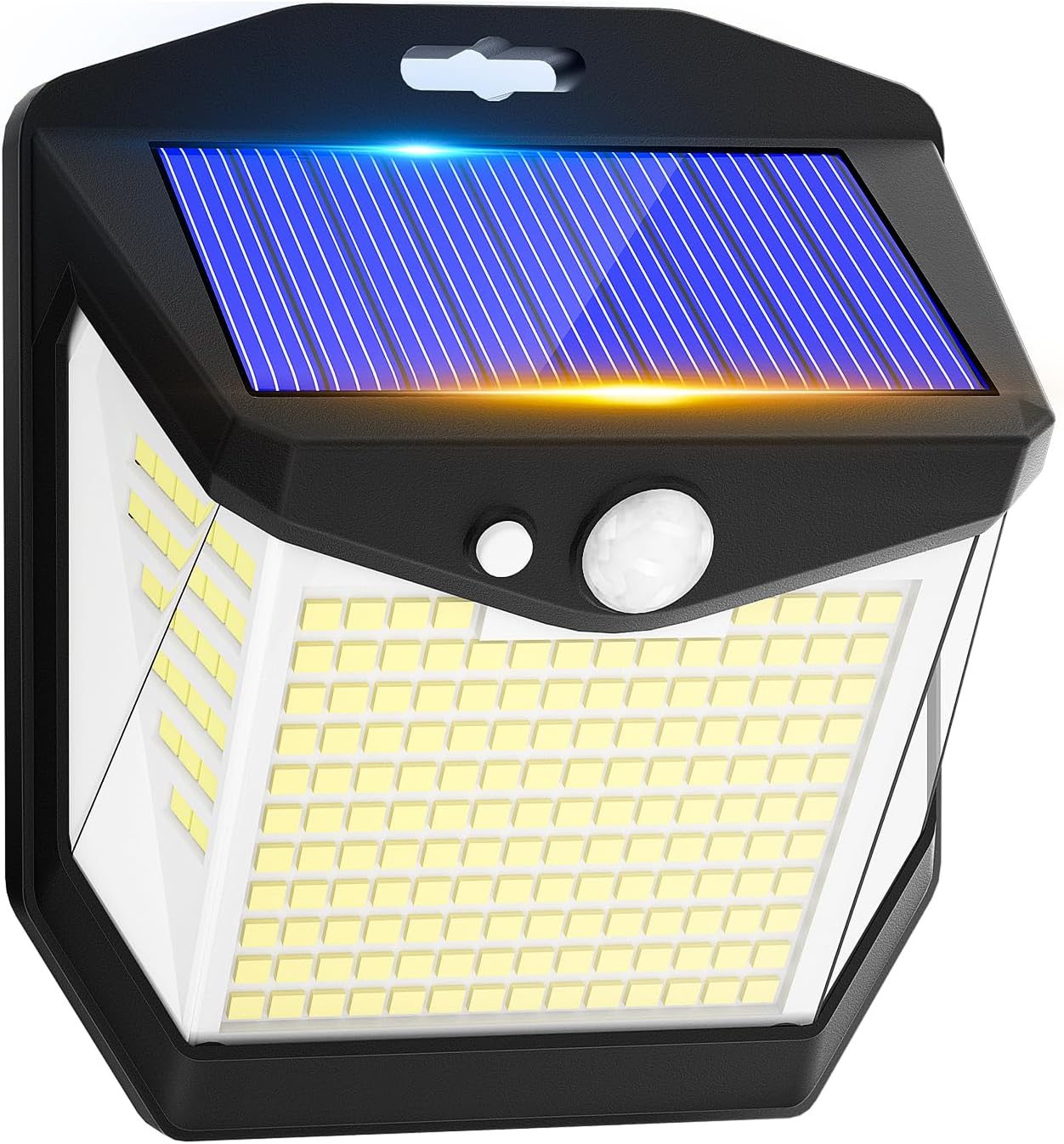Solar Motion Sensor Lights - 238 LED Solar Outdoor Security Garden Light 3 Modes...