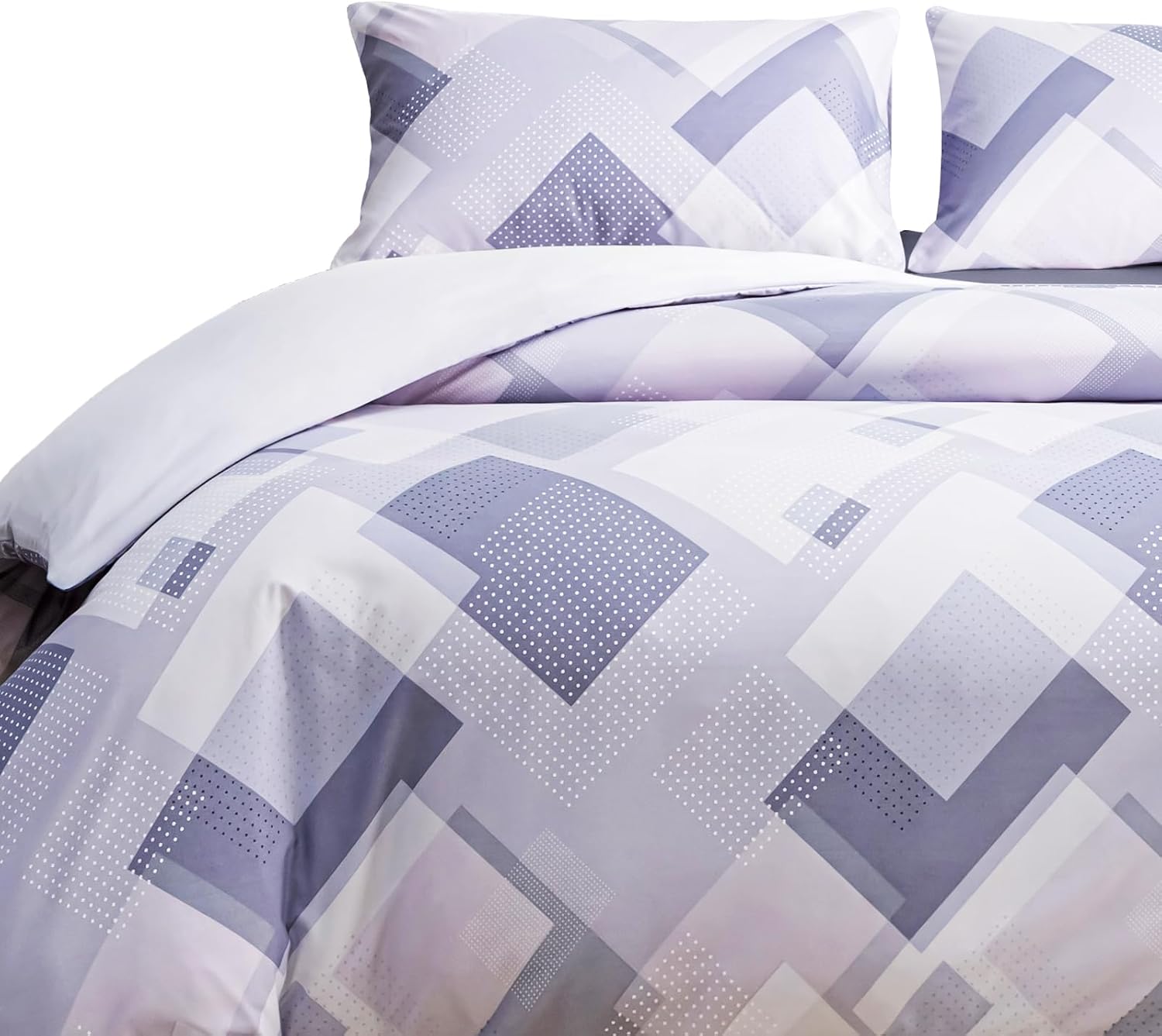 CGK Unlimited Printed Double Duvet Set with Zipper...