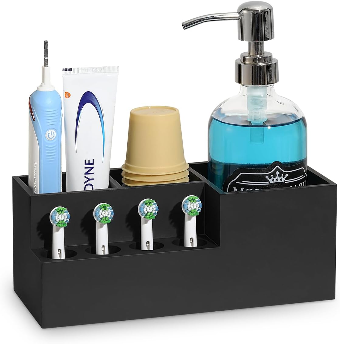 Luxspire Electric Toothbrush Holder, Toothbrush Holders Toothpaste Razor Holder...