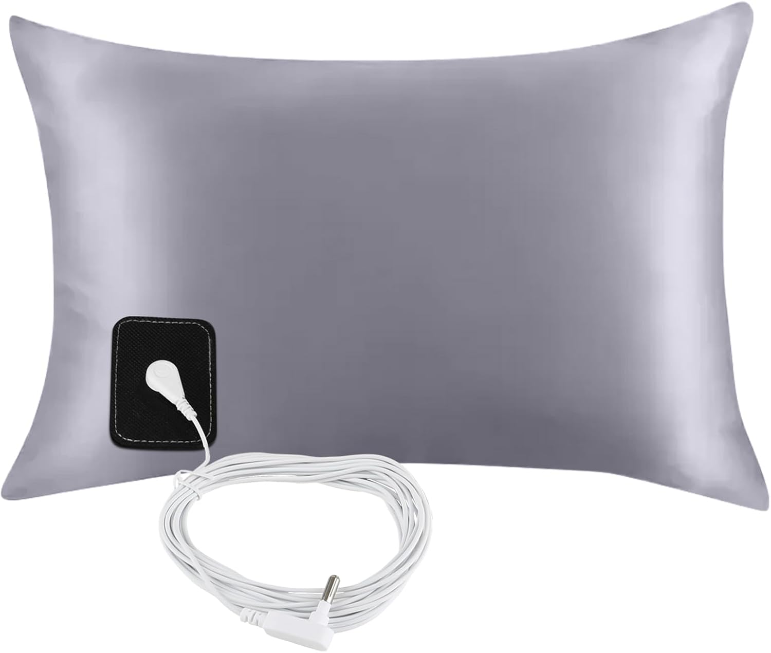 ConBlom Earthing Grounding Pillowcase with 5m UK Plug Cord, Regular UK Size, 90%...